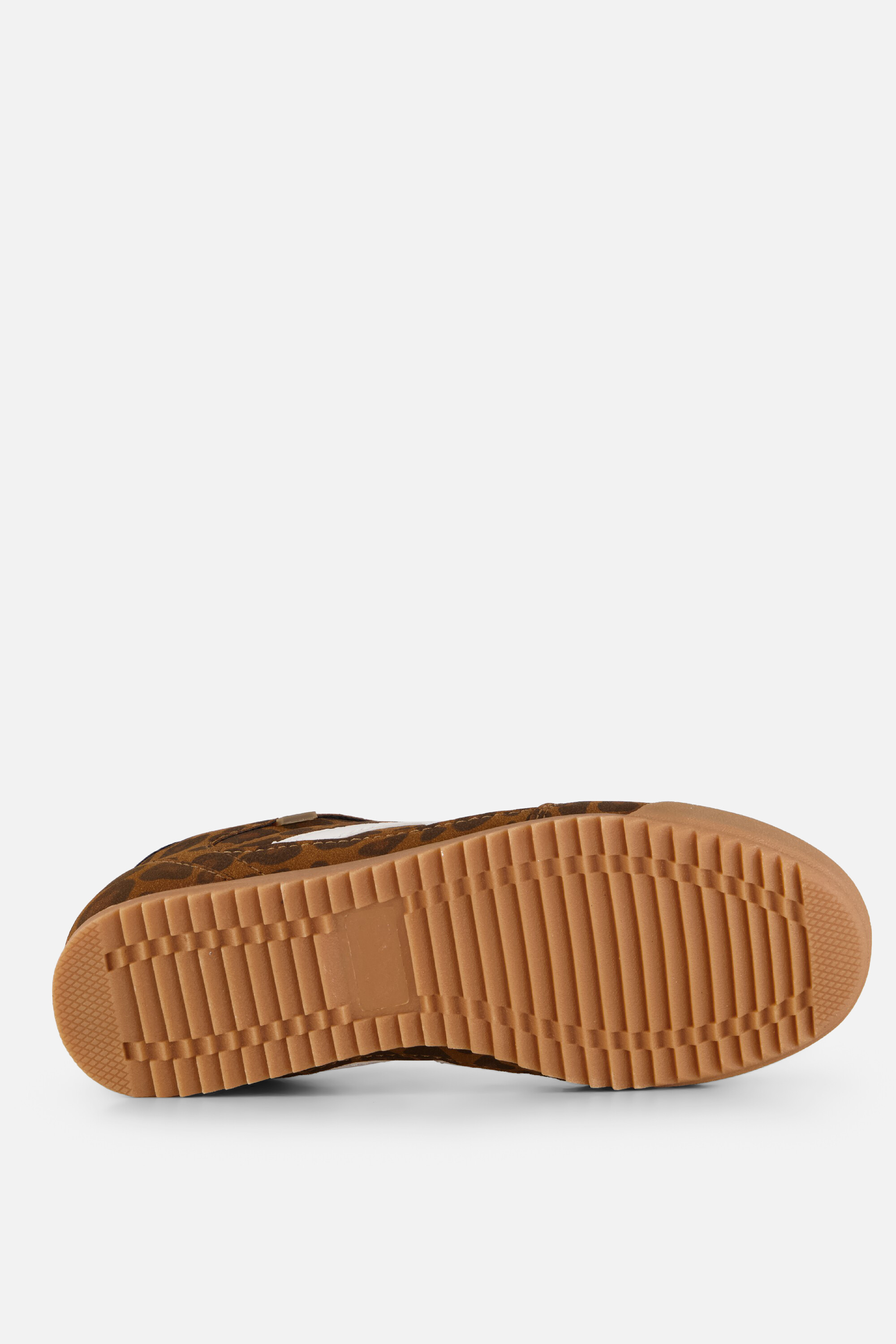 POSH by Poelman Sneakers bruin Pu afbeelding 4