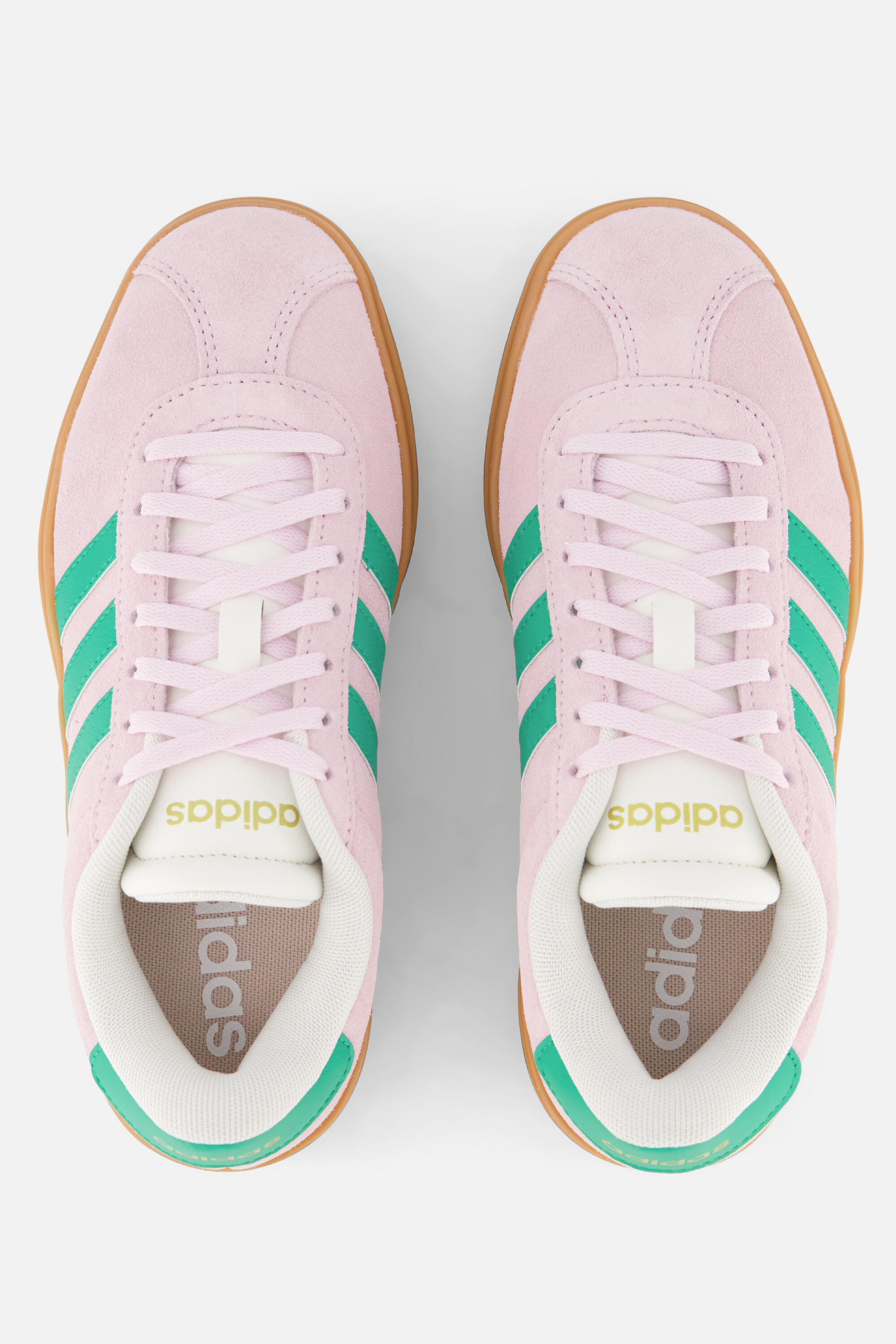 Adidas VL Court Bold Sneakers roze Suede afbeelding 3