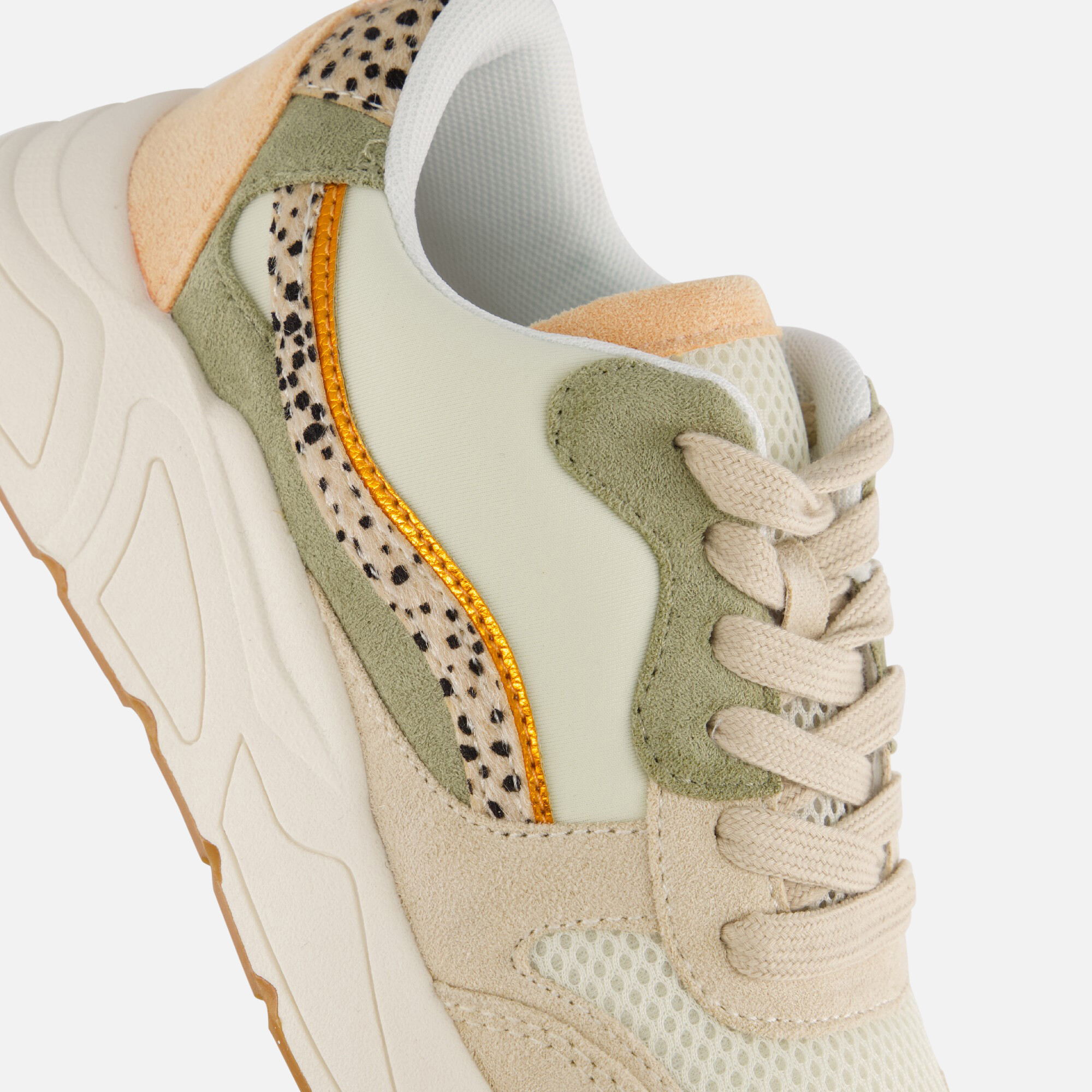 Ann Rocks Sneakers wit Synthetisch afbeelding 4