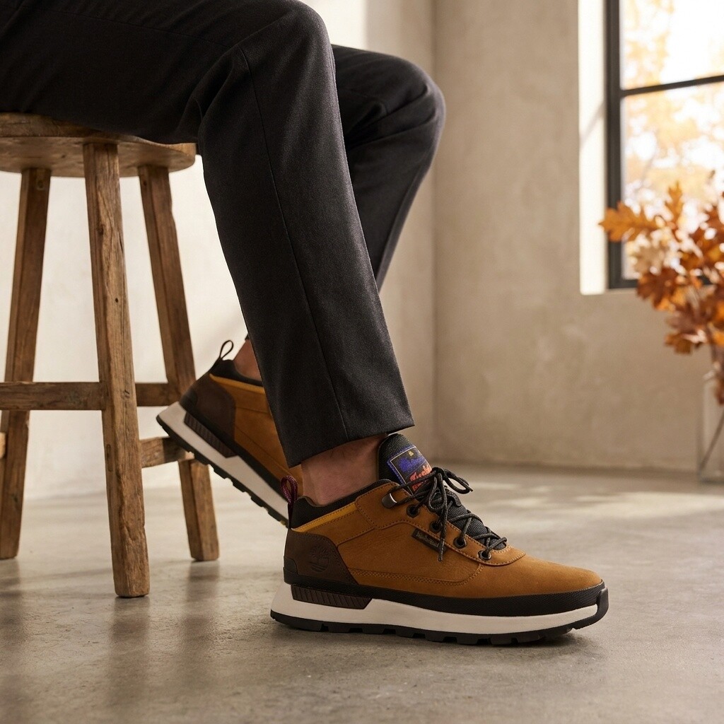 Timberland Timberland Field Trekker Low Veterschoenen cognac