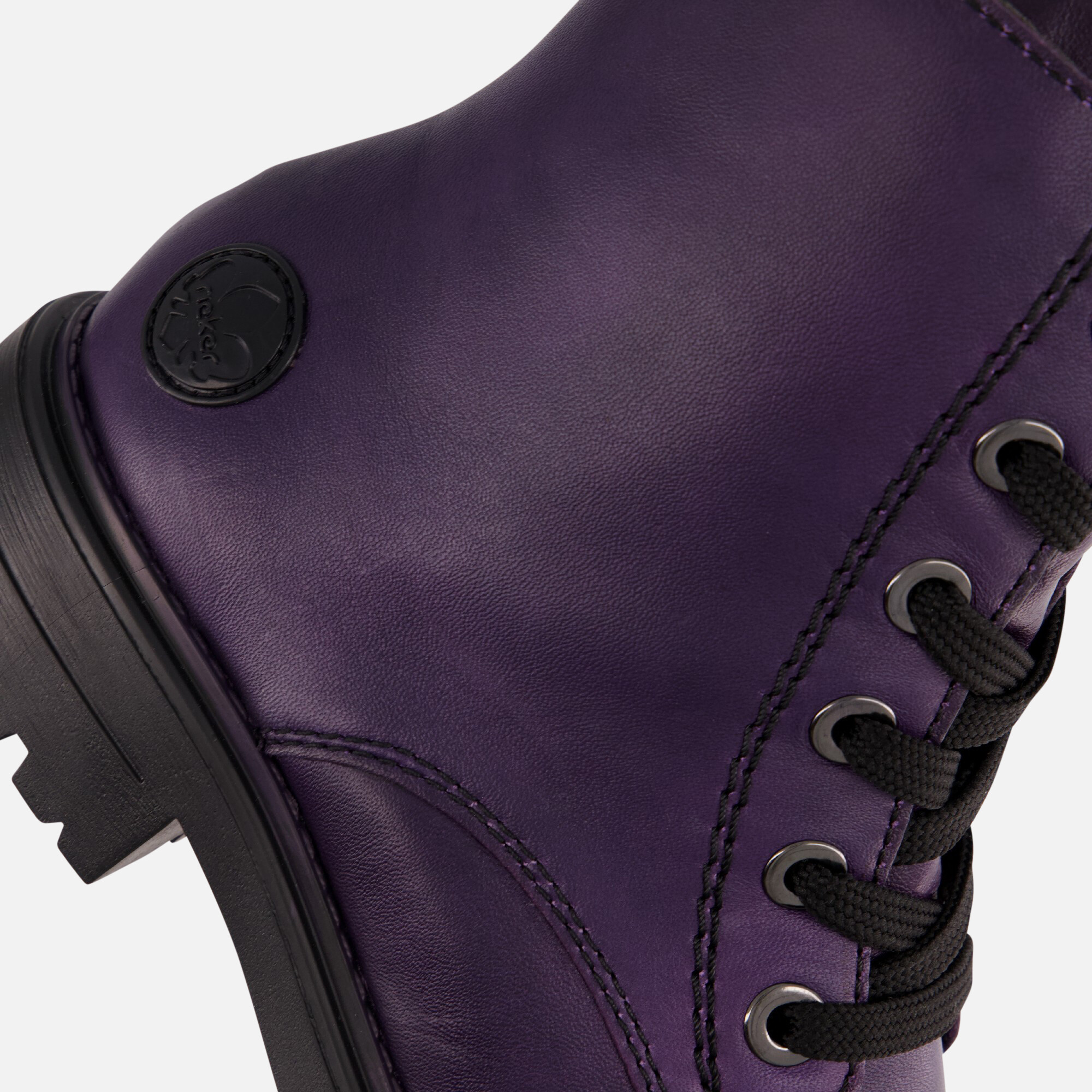 Rieker Veterboots paars Synthetisch afbeelding 4