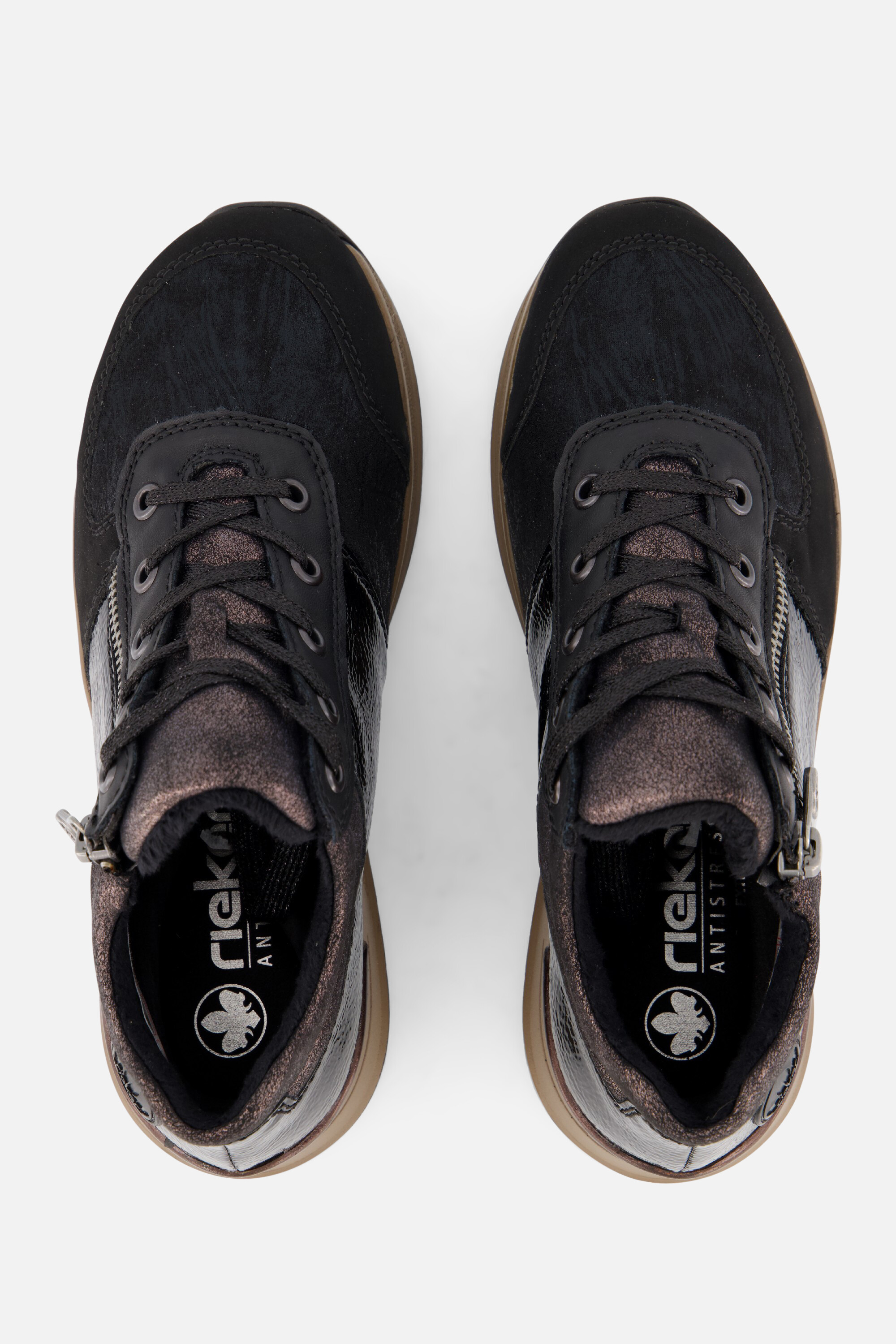 Rieker Sneakers zwart Nubuck afbeelding 3