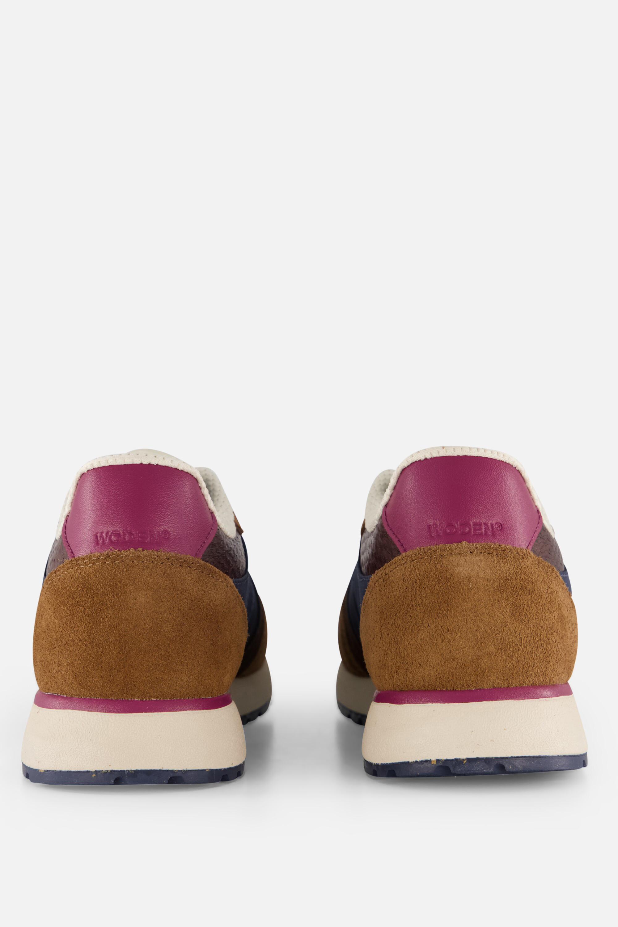 Woden Ronja Sneakers cognac Suede afbeelding 2