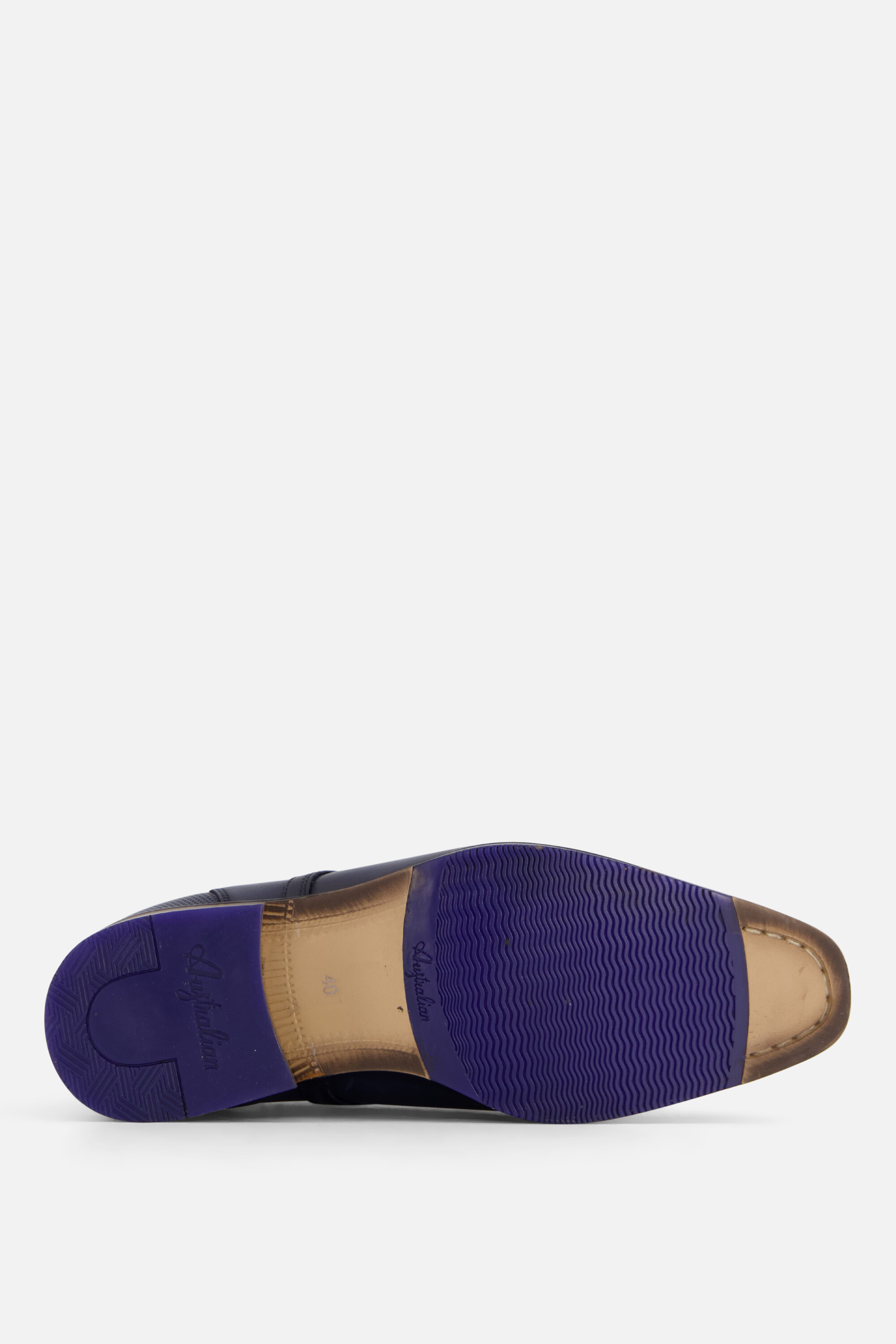 Australian Clayton Veterschoenen blauw Leer afbeelding 3