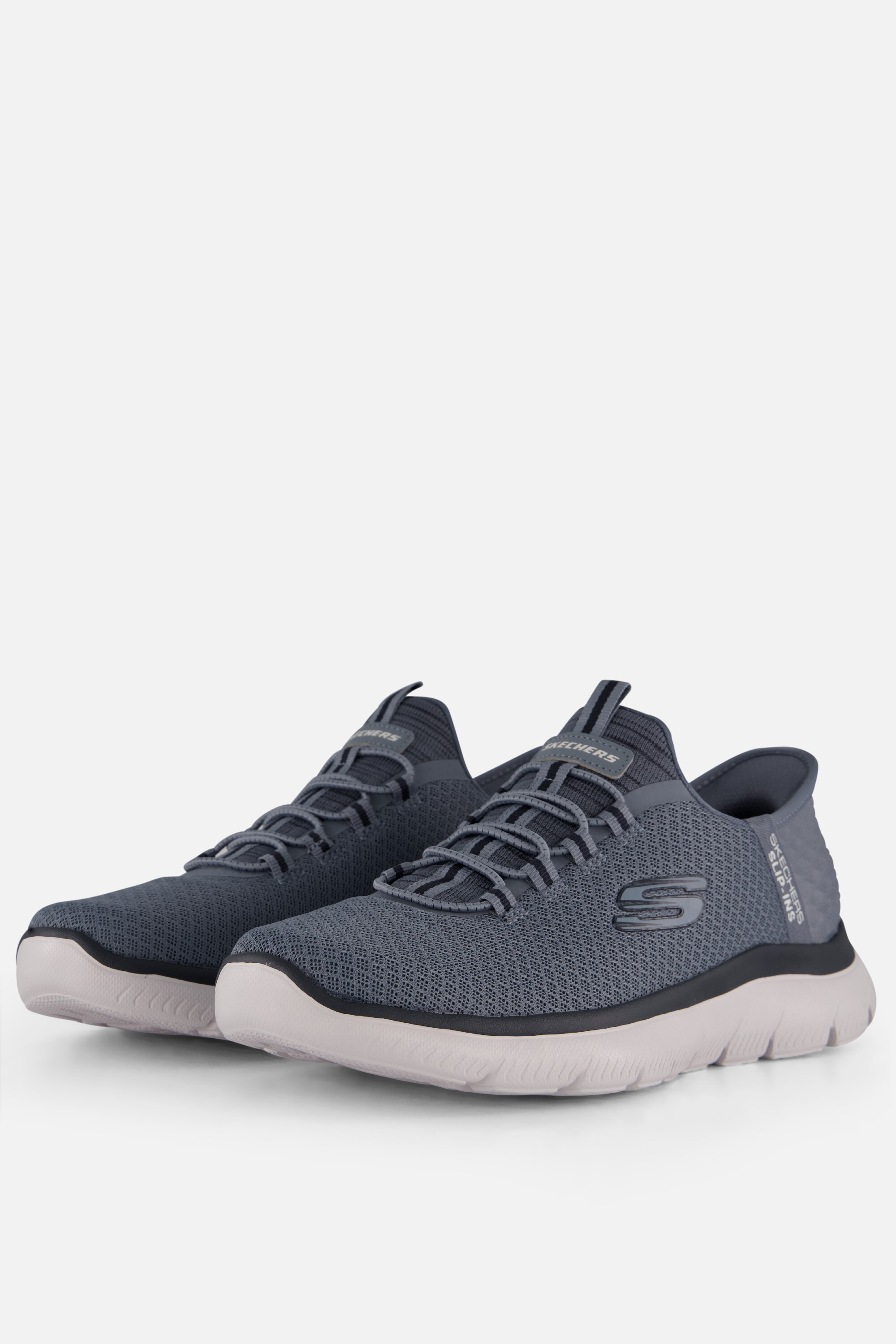 Skechers Slip-ins Summits Instappers blauw Textiel