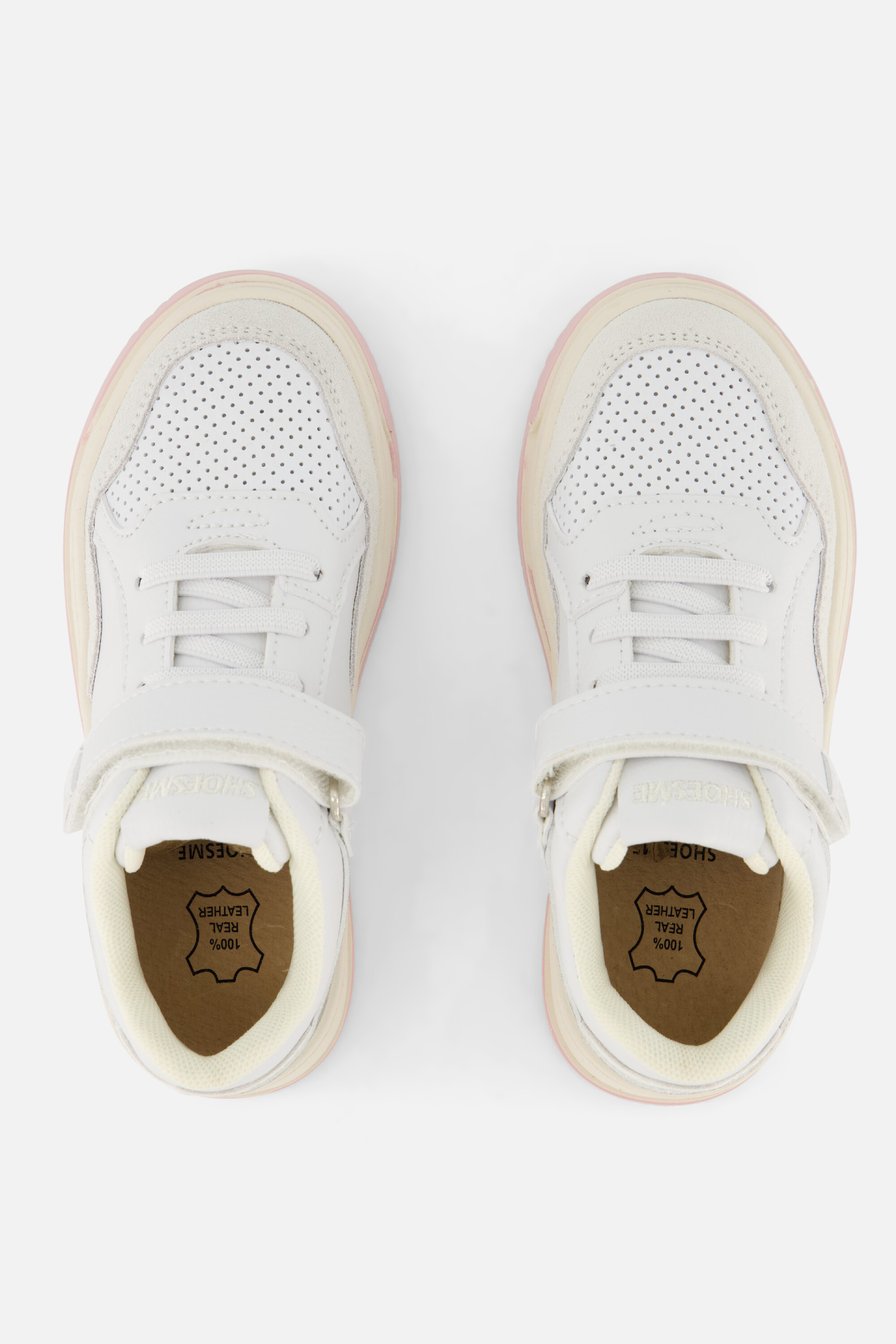 Shoesme Sneakers wit Textiel afbeelding 3
