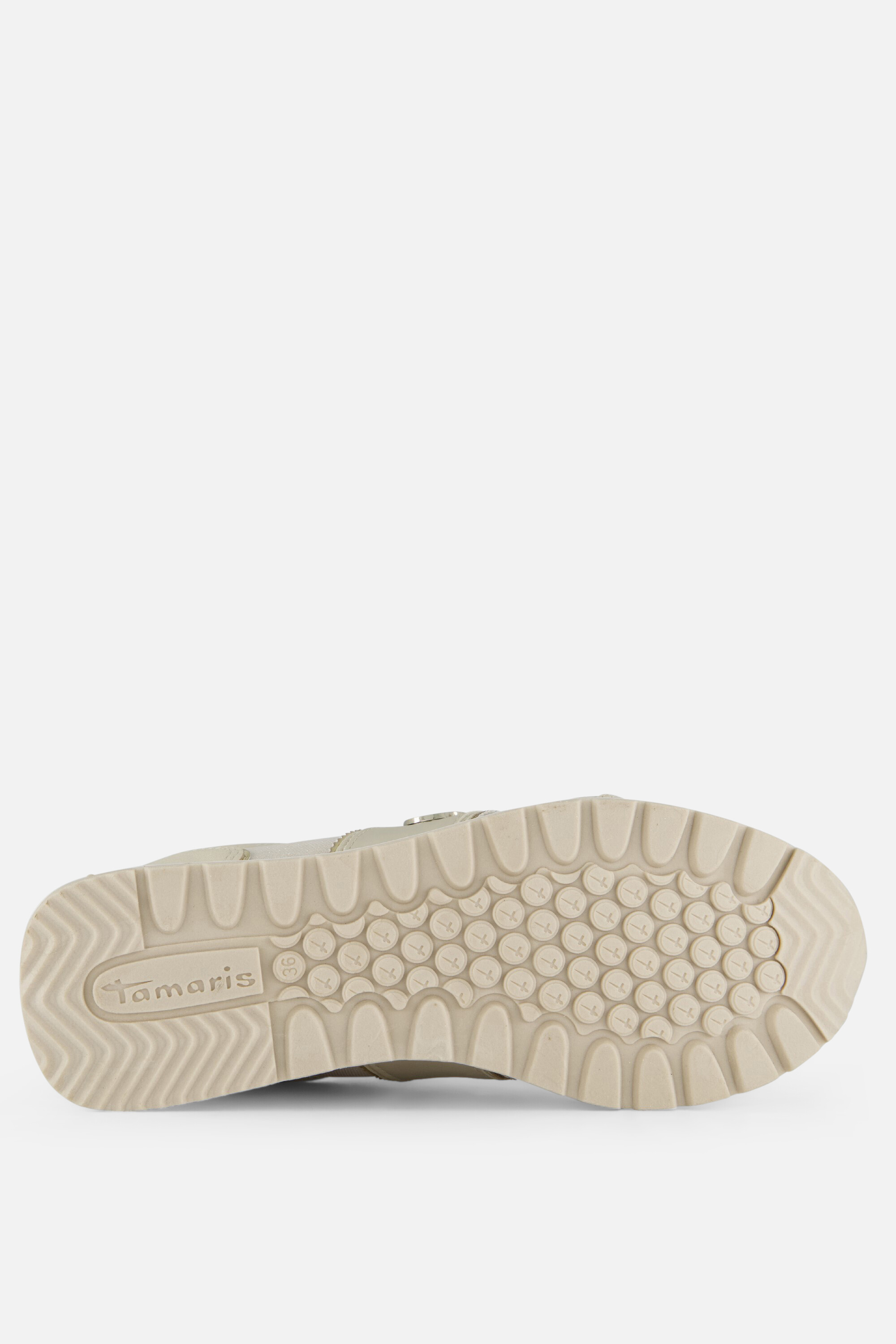 Tamaris Essentials Sneakers beige Synthetisch afbeelding 3