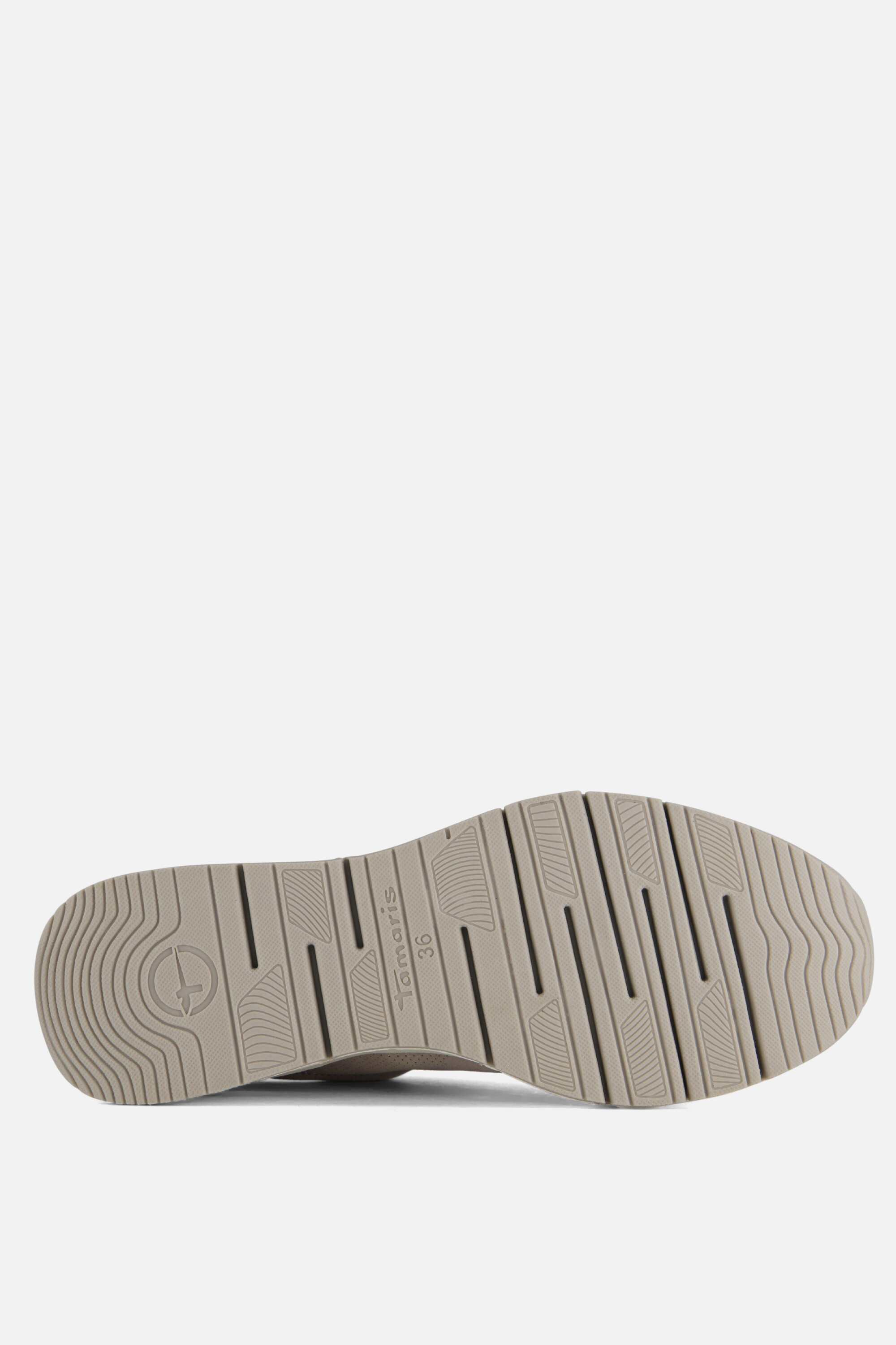 Tamaris Sneakers zilver Leer afbeelding 3