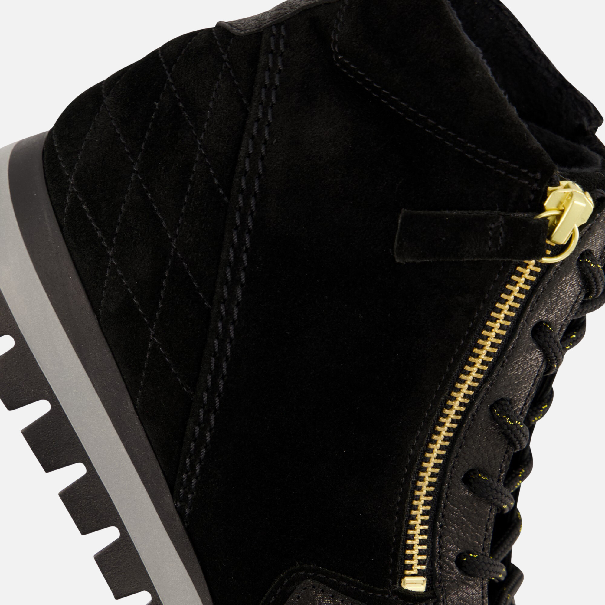Gabor Veterboots zwart Suede afbeelding 4