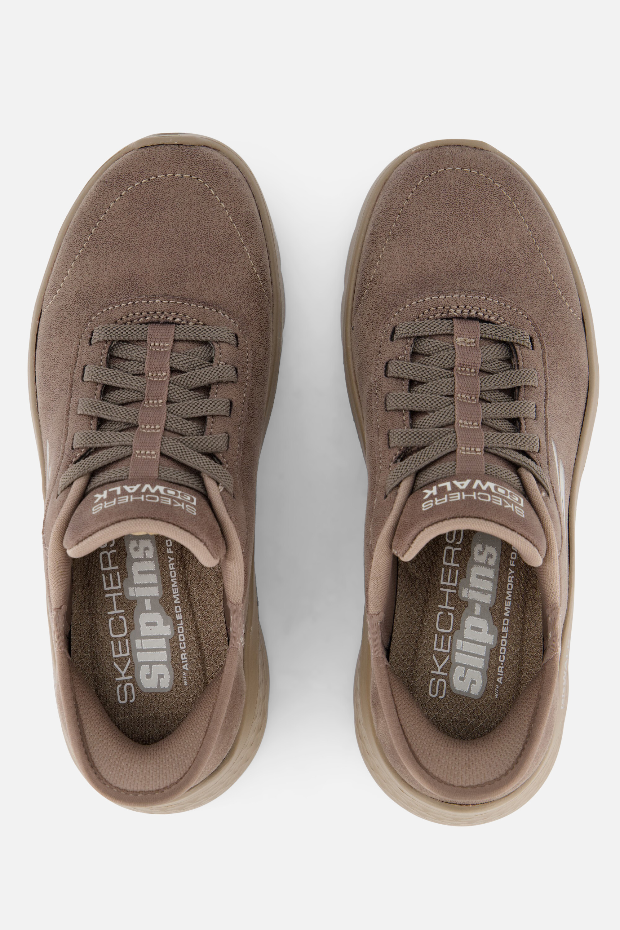 Skechers Slip-ins Go Walk Flex Instappers bruin afbeelding 2