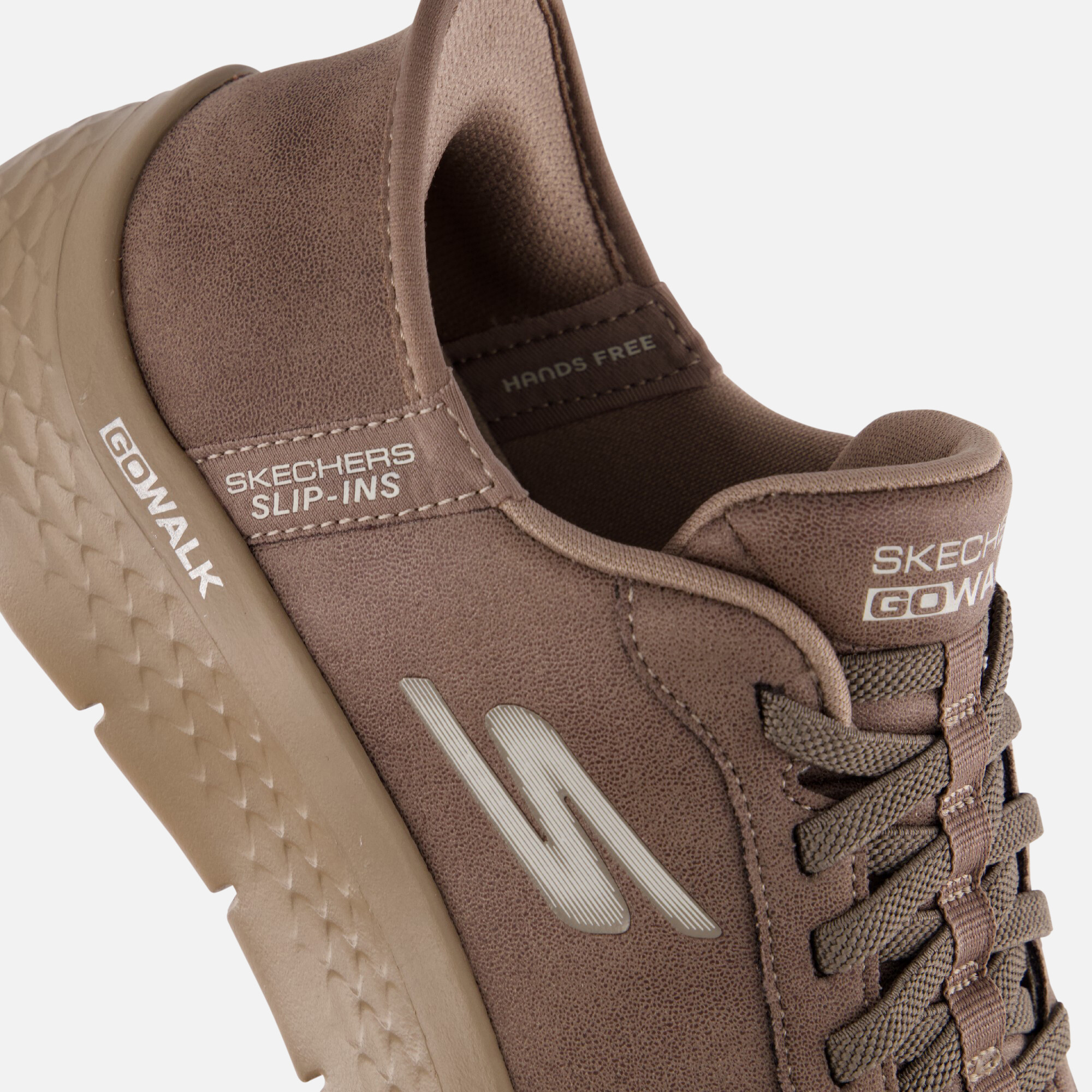 Skechers Slip-ins Go Walk Flex Instappers bruin afbeelding 4