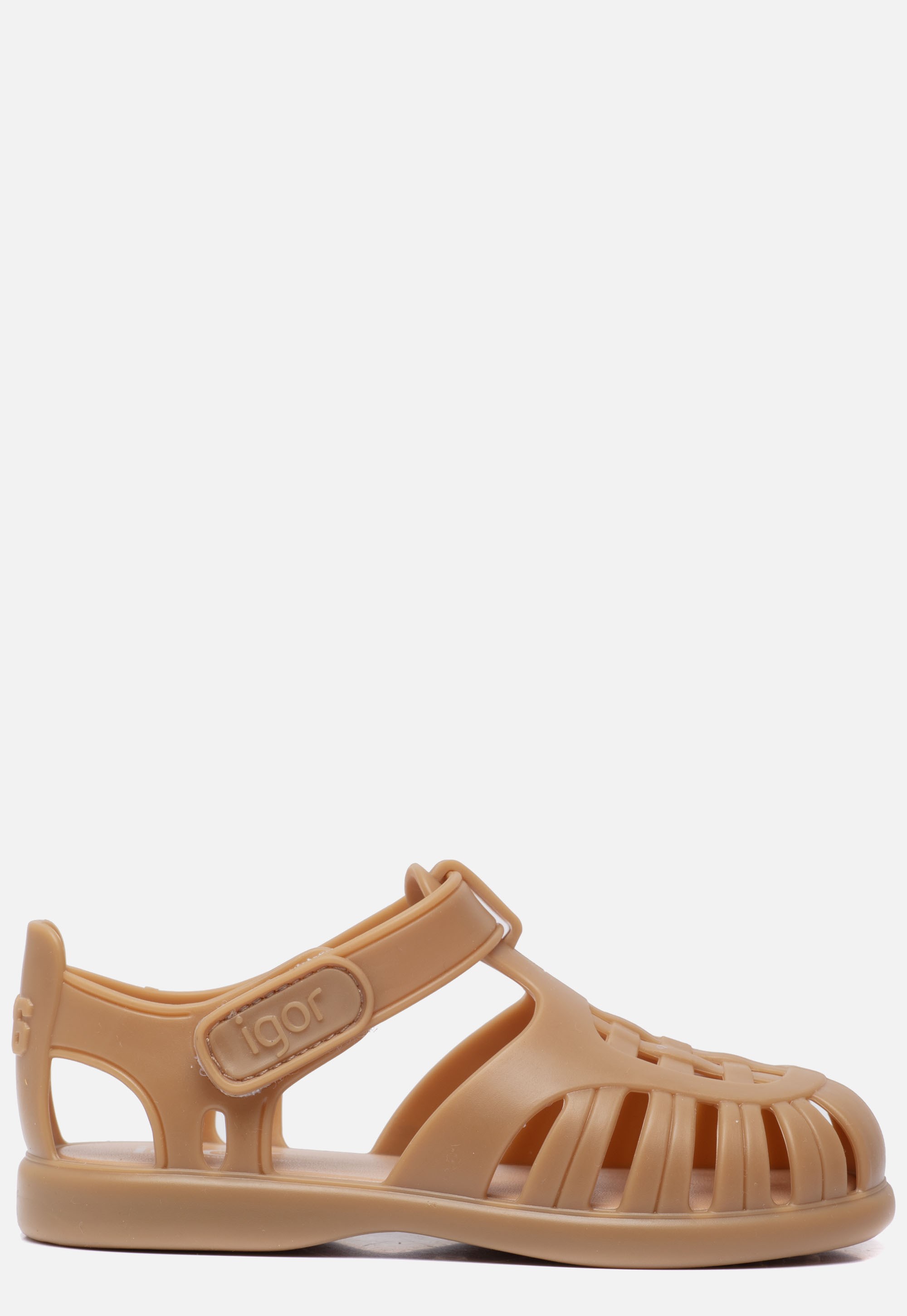 Tobby sandalen taupe afbeelding 2