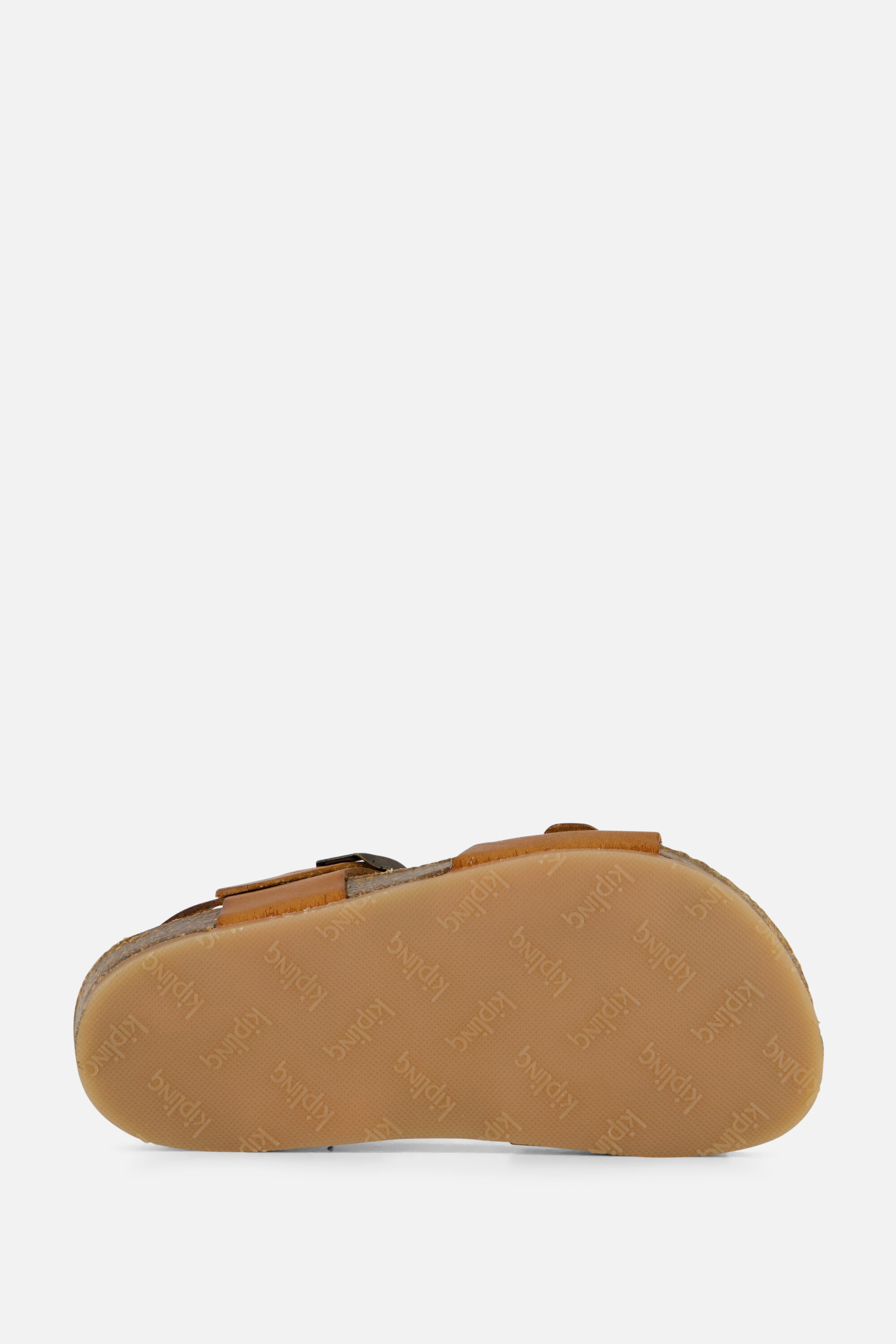 Kipling Easy 4 Sandalen cognac Leer afbeelding 3