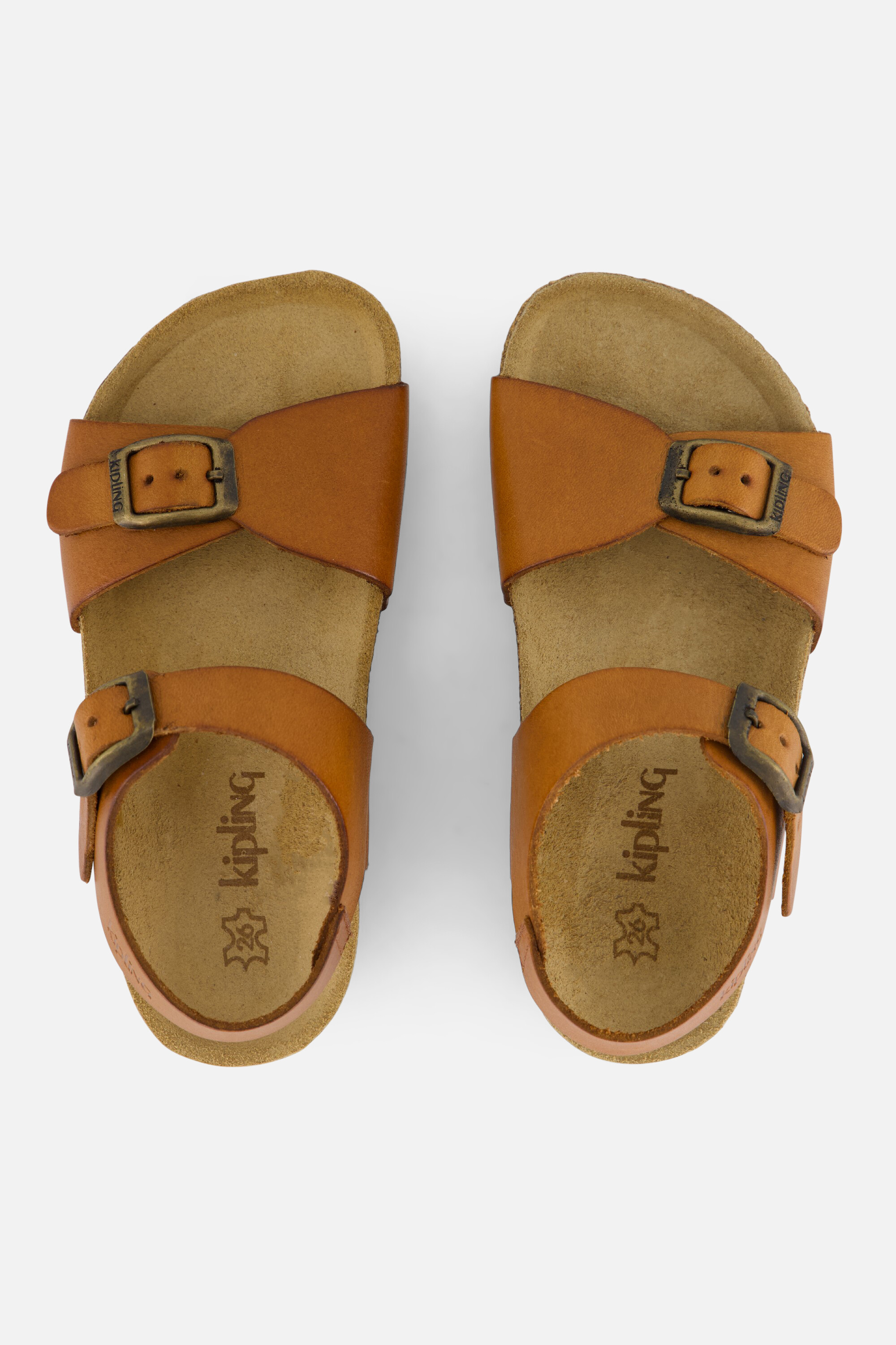 Kipling Easy 4 Sandalen cognac Leer afbeelding 2