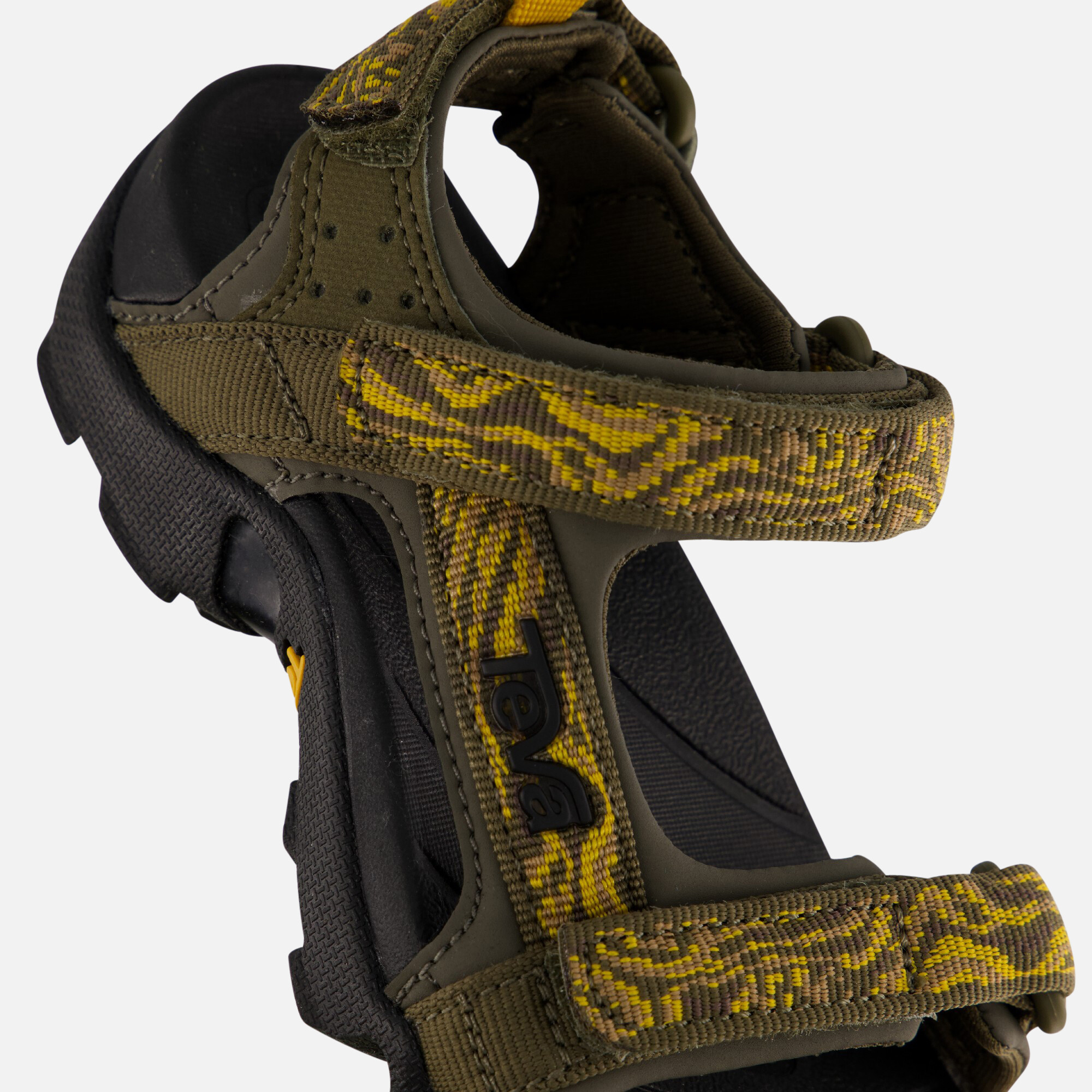 Teva Tanza Sandalen groen Textiel afbeelding 3