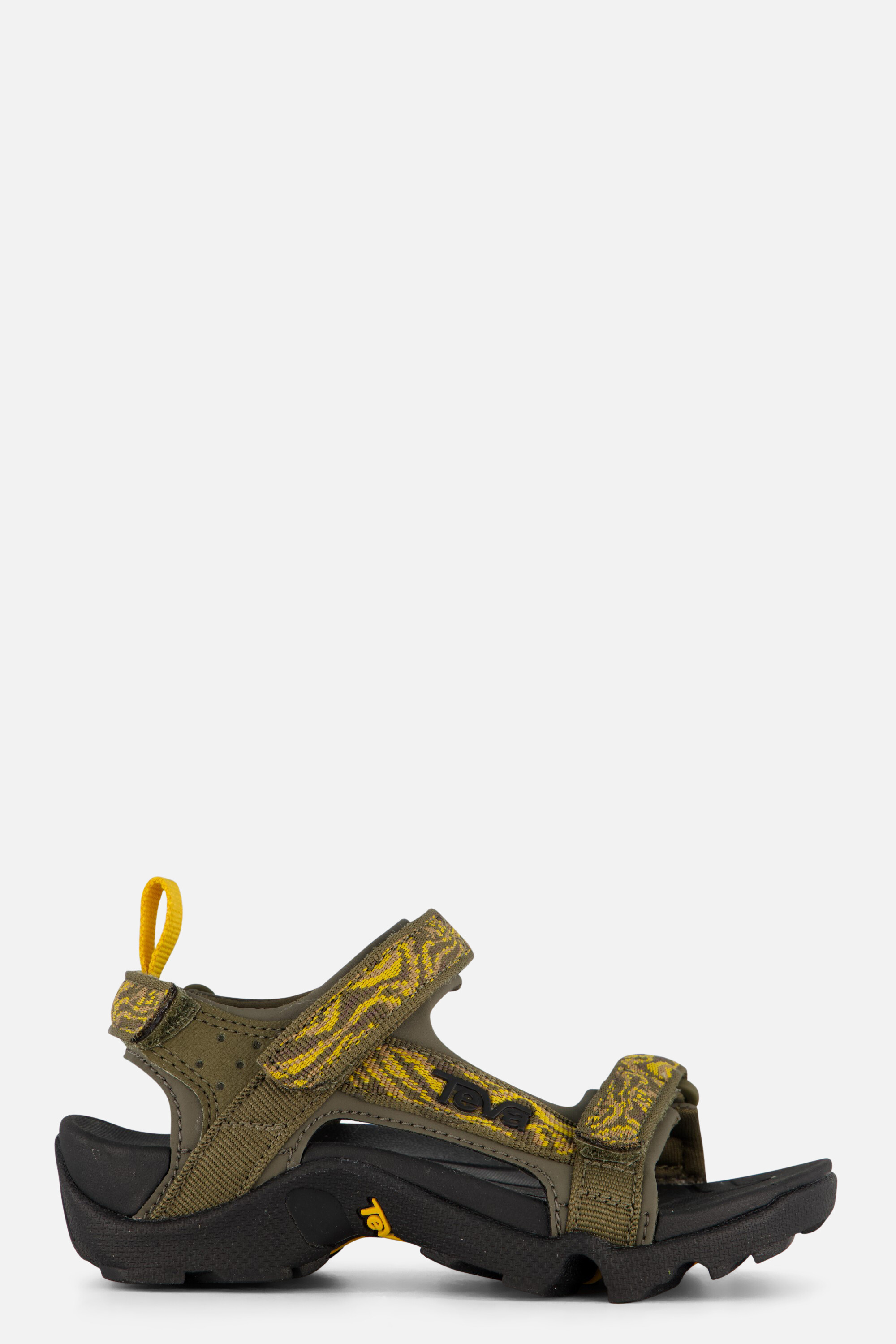 Teva Tanza Sandalen groen Textiel afbeelding 4