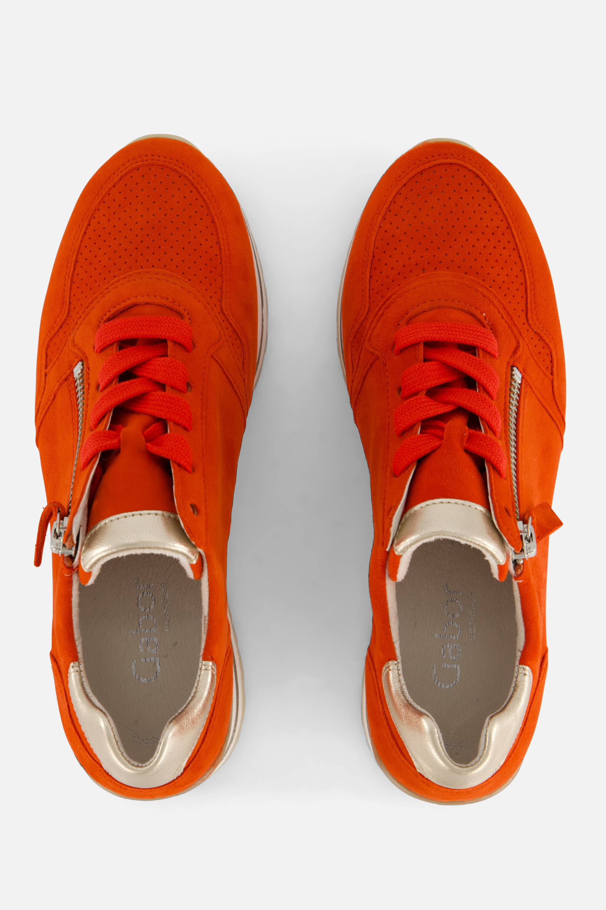 Gabor Sneakers oranje Suede afbeelding 2