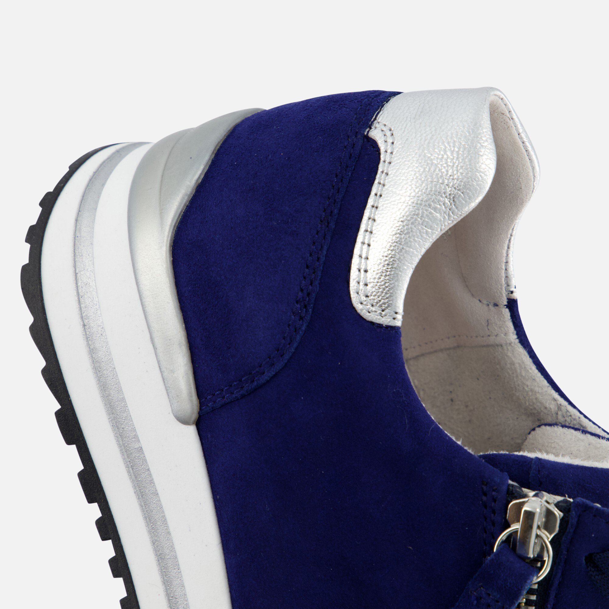 Gabor Sneakers blauw Suede afbeelding 4