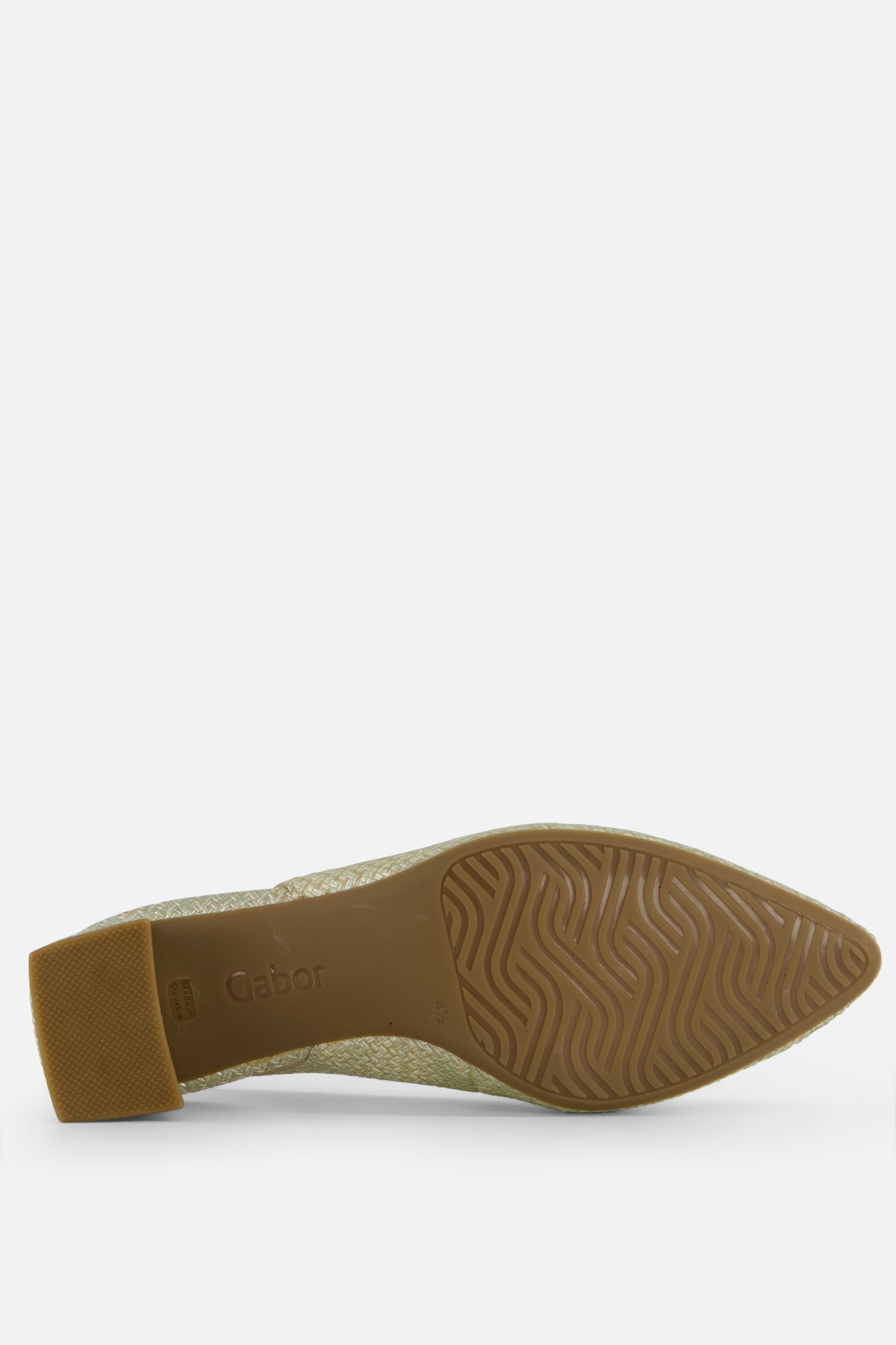 Gabor Slingback Pumps beige Suede afbeelding 2