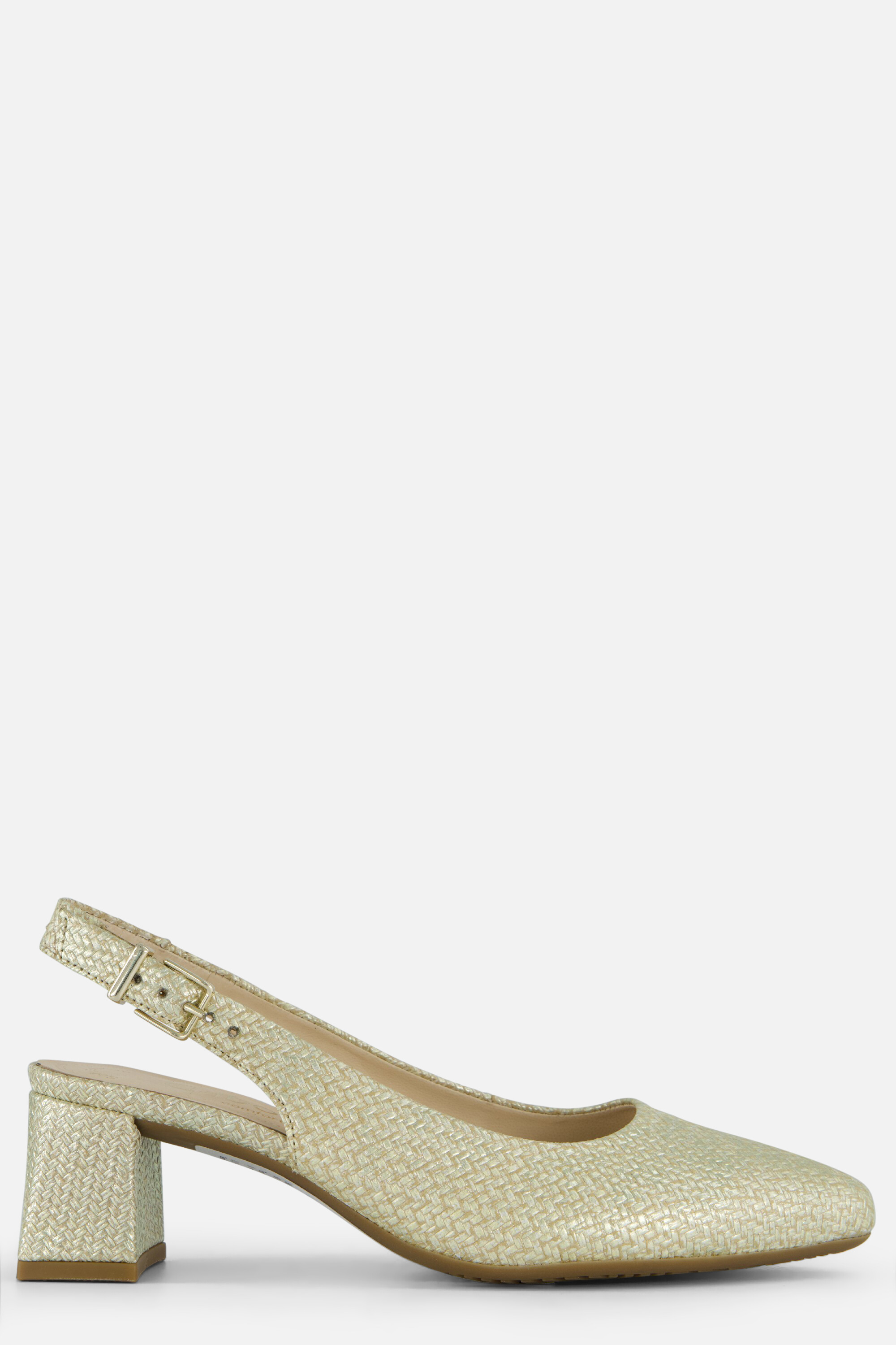 Gabor Slingback Pumps beige Suede afbeelding 4