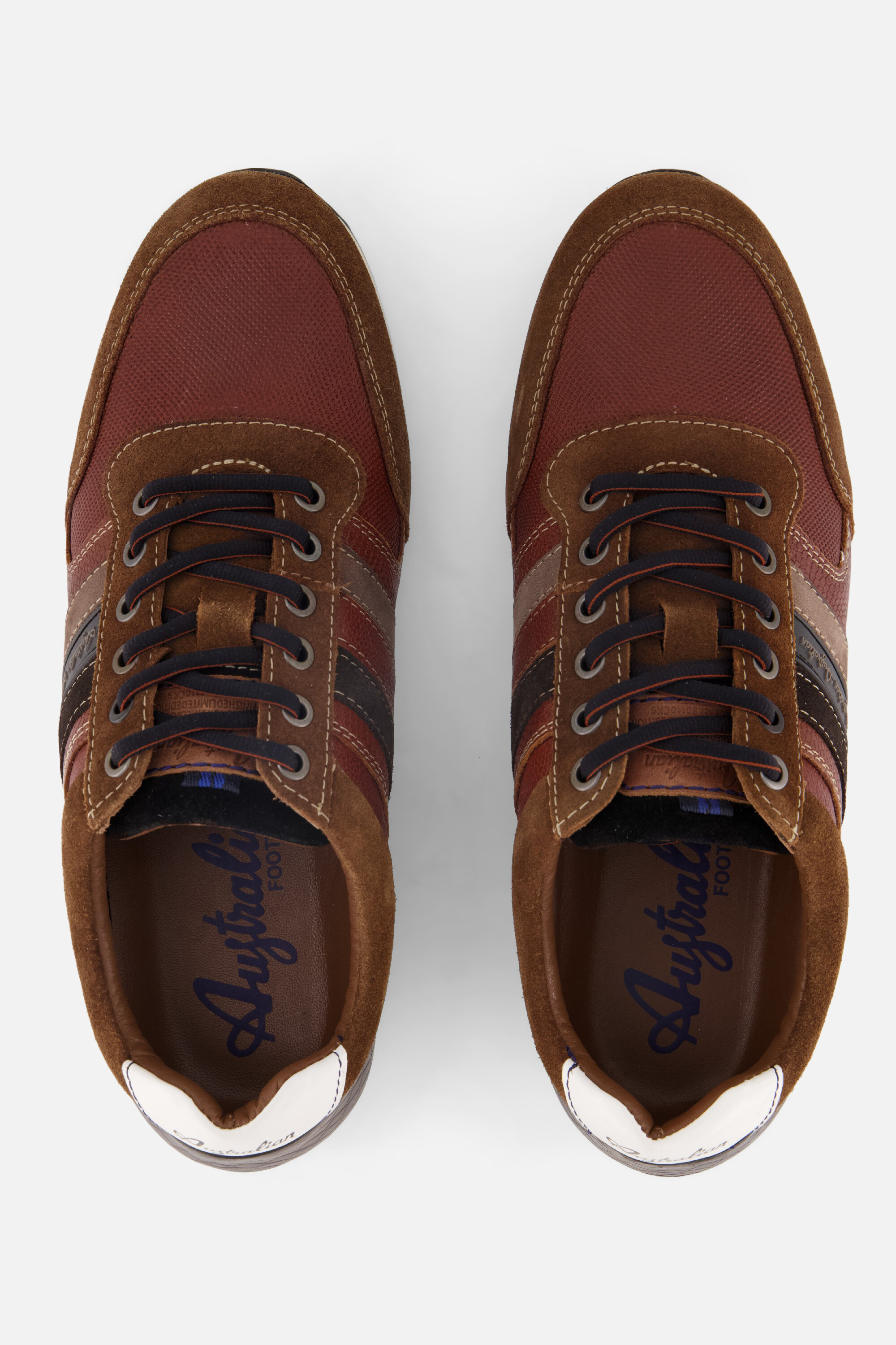 Australian Camaro Sneakers cognac Leer afbeelding 2