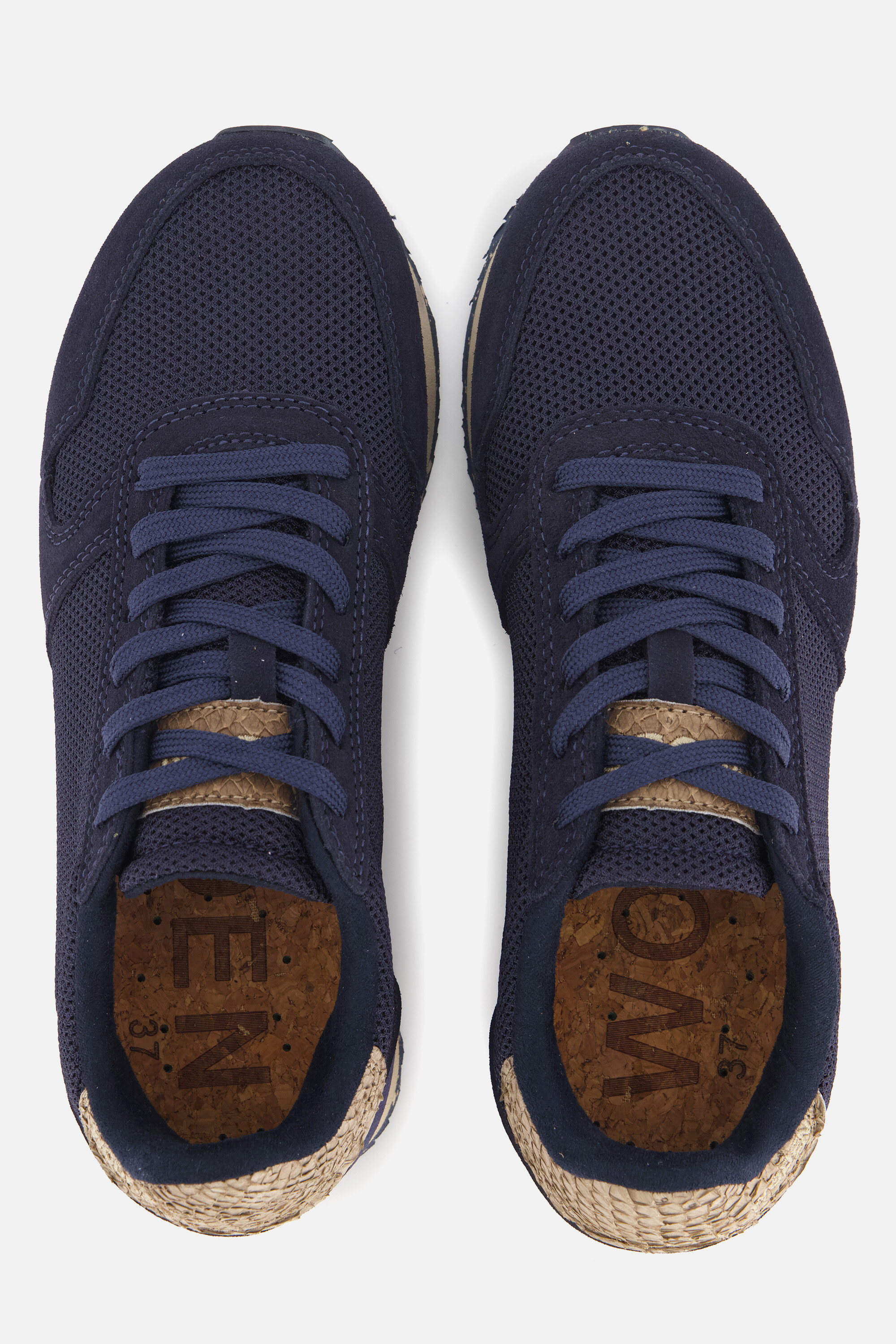 Woden Ydun Icon Sneakers blauw Textiel afbeelding 2