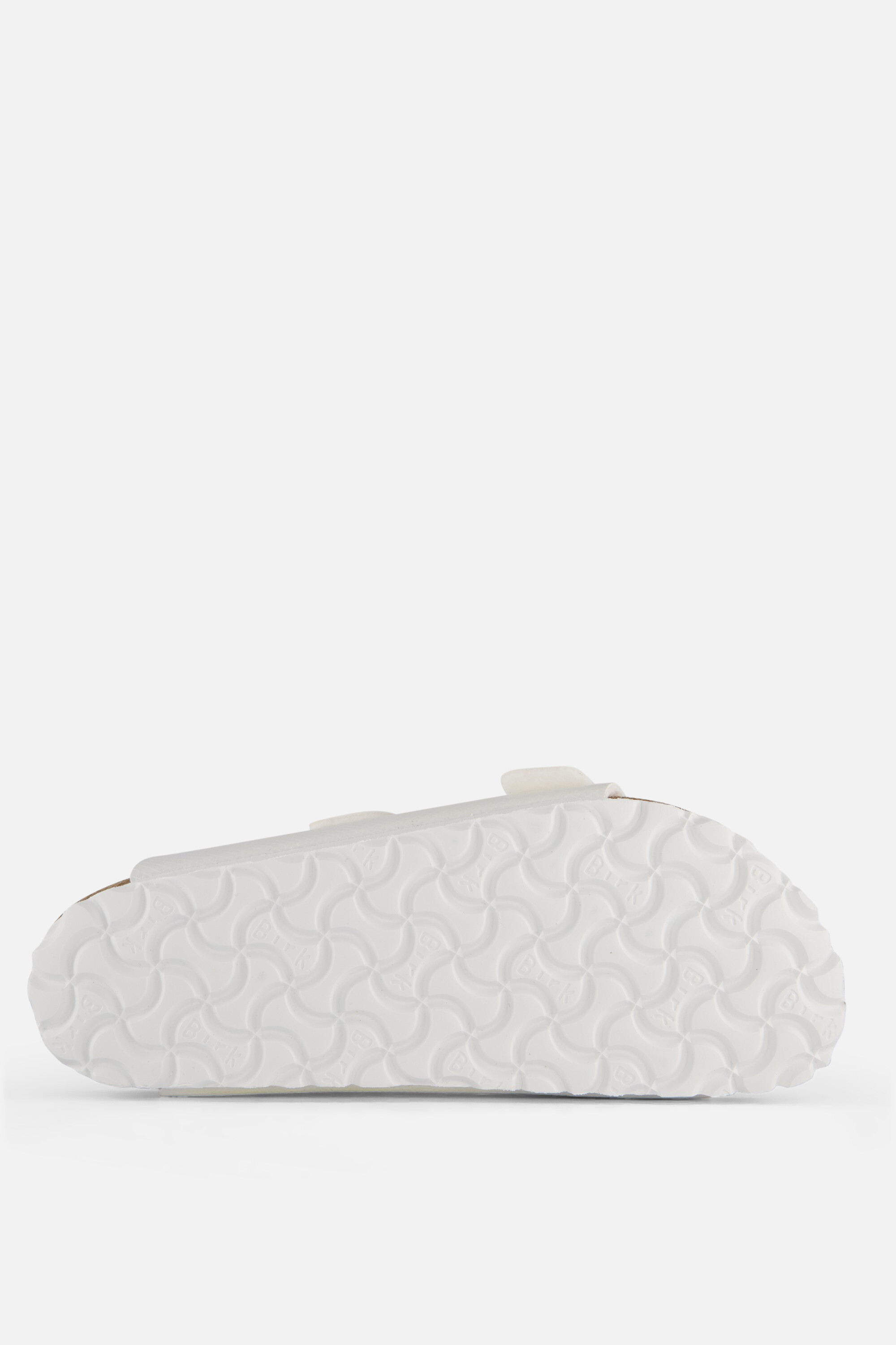 Birkenstock Arizona Slippers wit Imitatieleer afbeelding 2