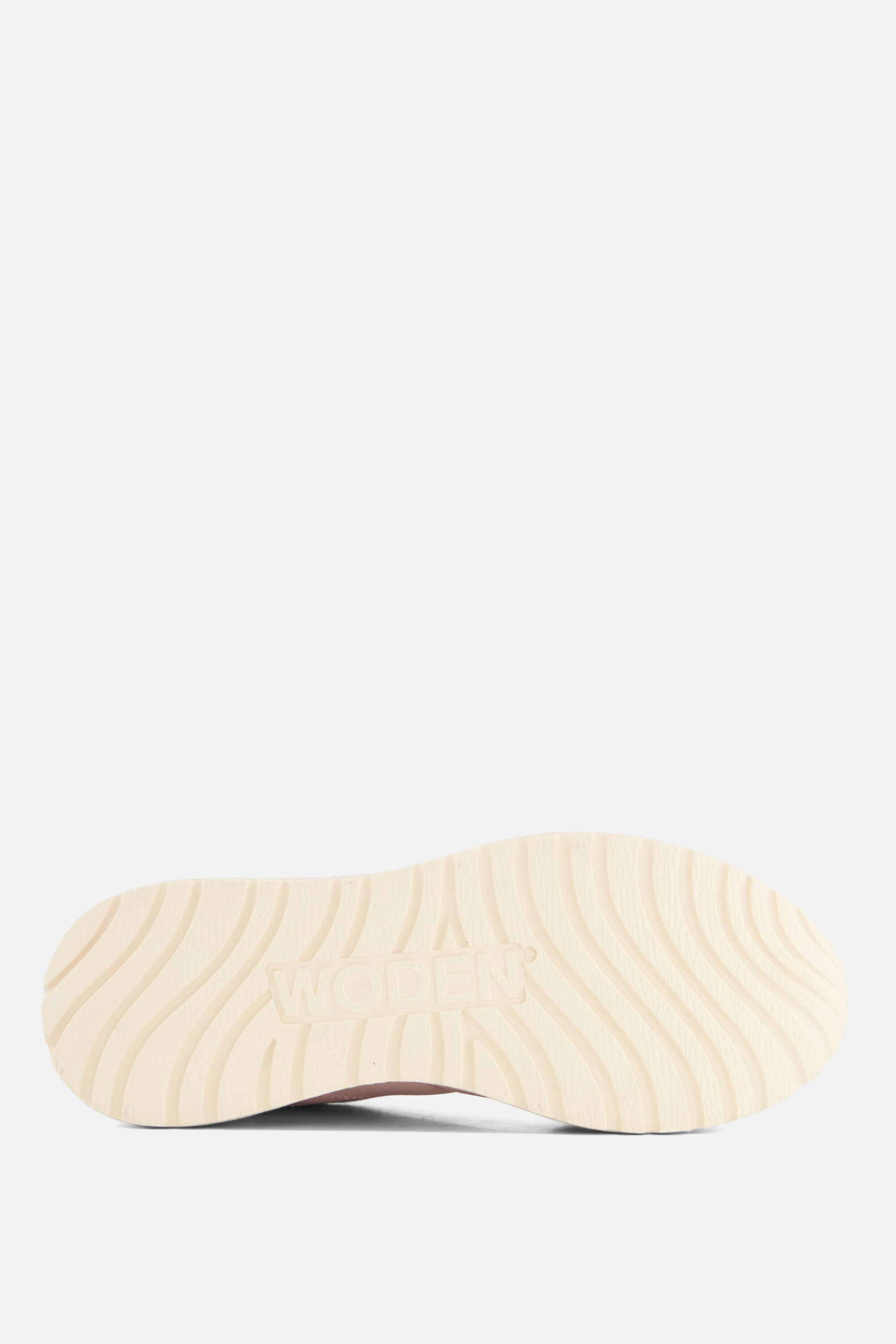 Woden Ronja Sneakers beige Textiel afbeelding 3
