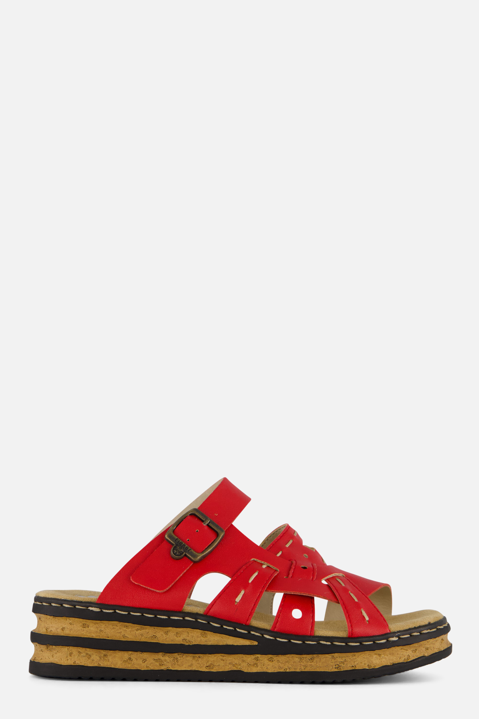 Rieker Sandalen rood Synthetisch afbeelding 4