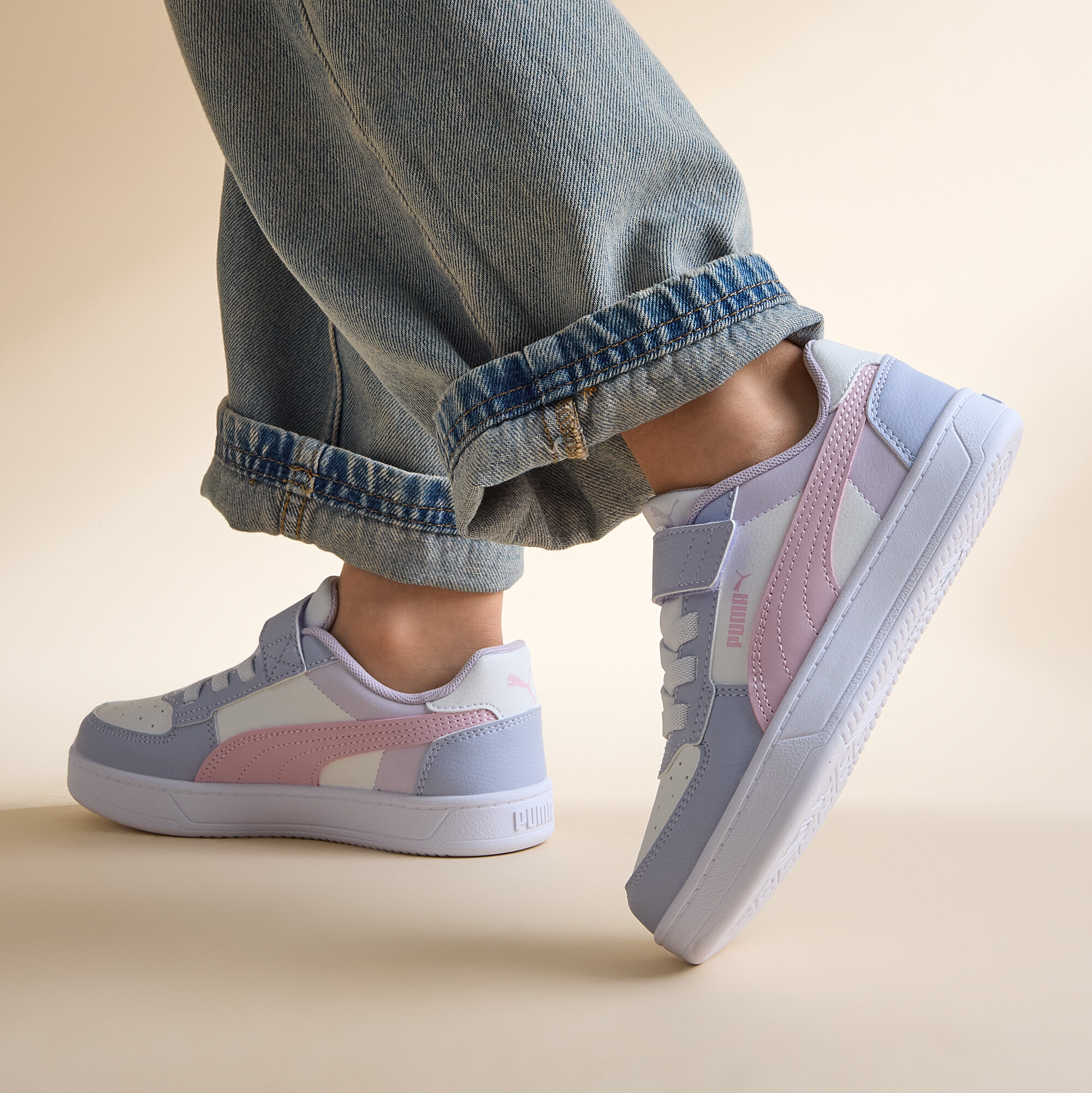Puma Puma Caven 2.0 Block Sneakers wit Synthetisch