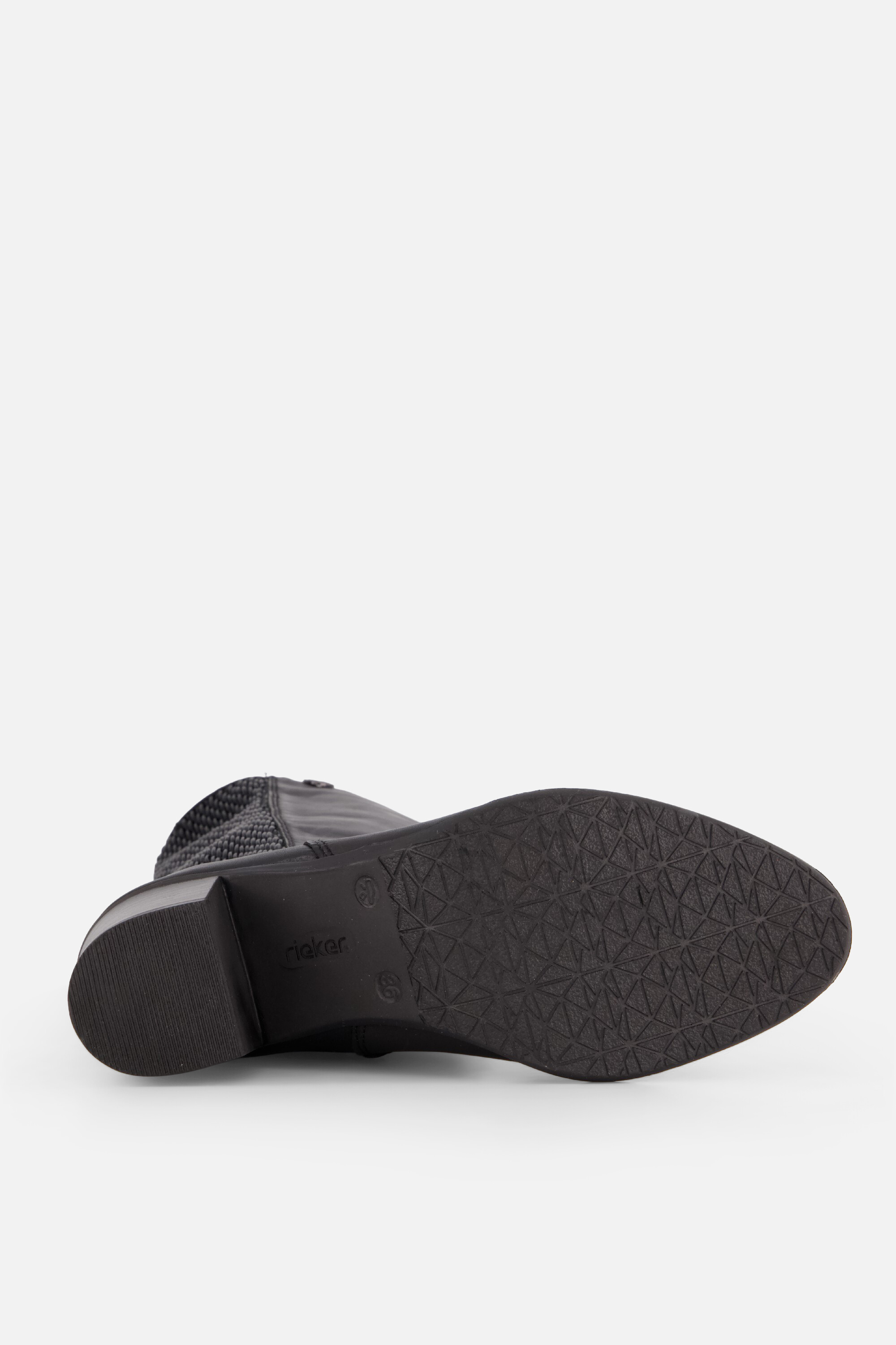 Rieker Hoge laarzen Stretch zwart Leer afbeelding 3