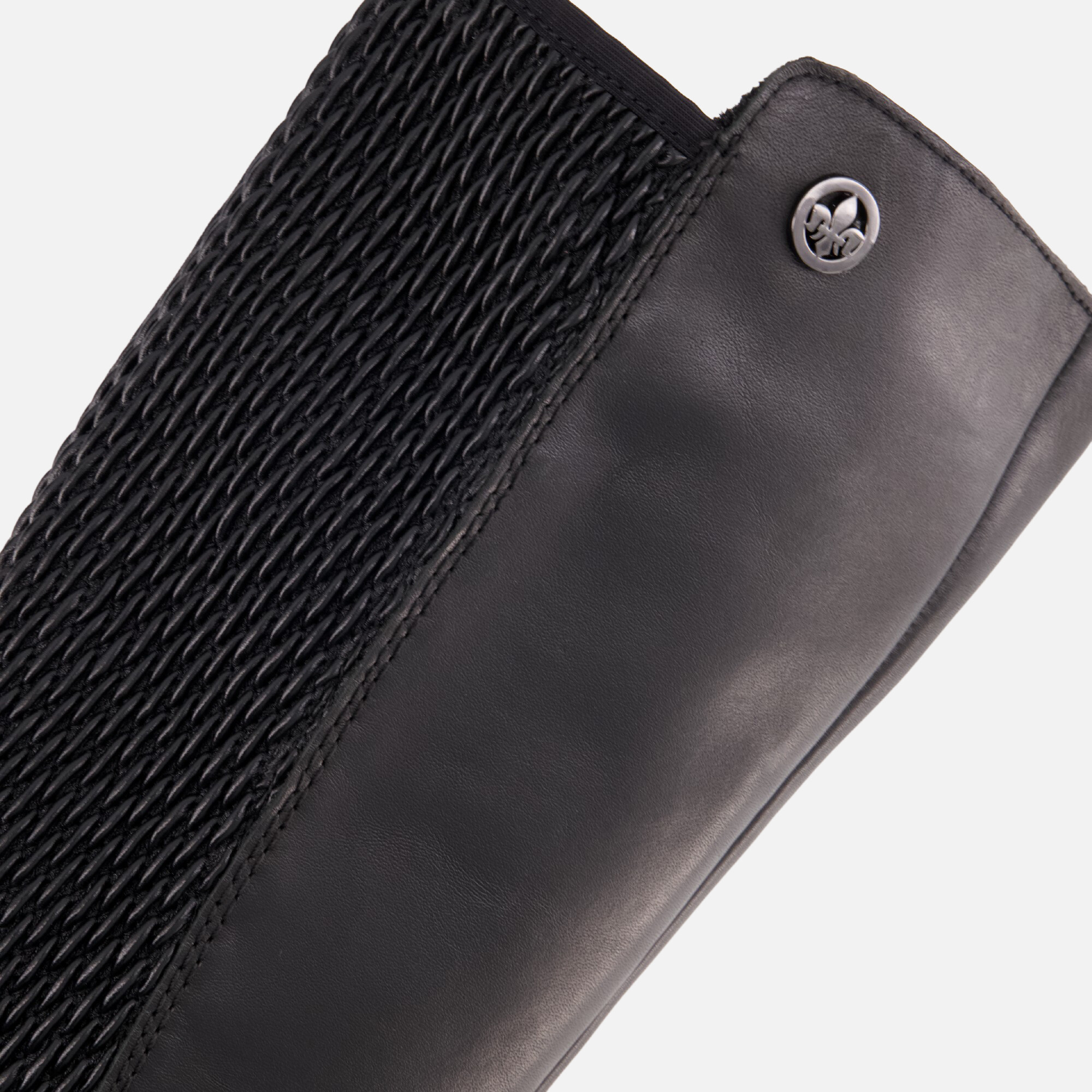 Rieker Hoge laarzen Stretch zwart Leer afbeelding 4