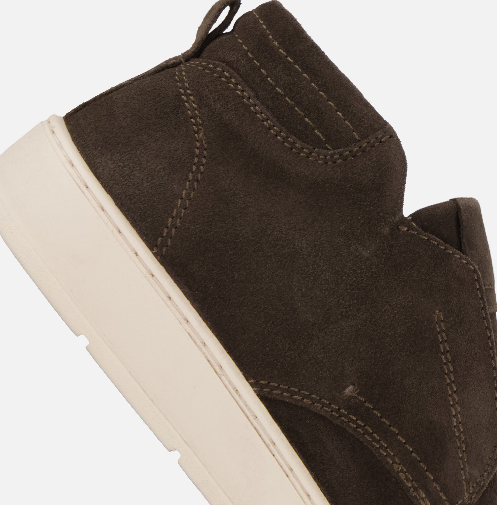 Vertice Instappers bruin Suede afbeelding 4