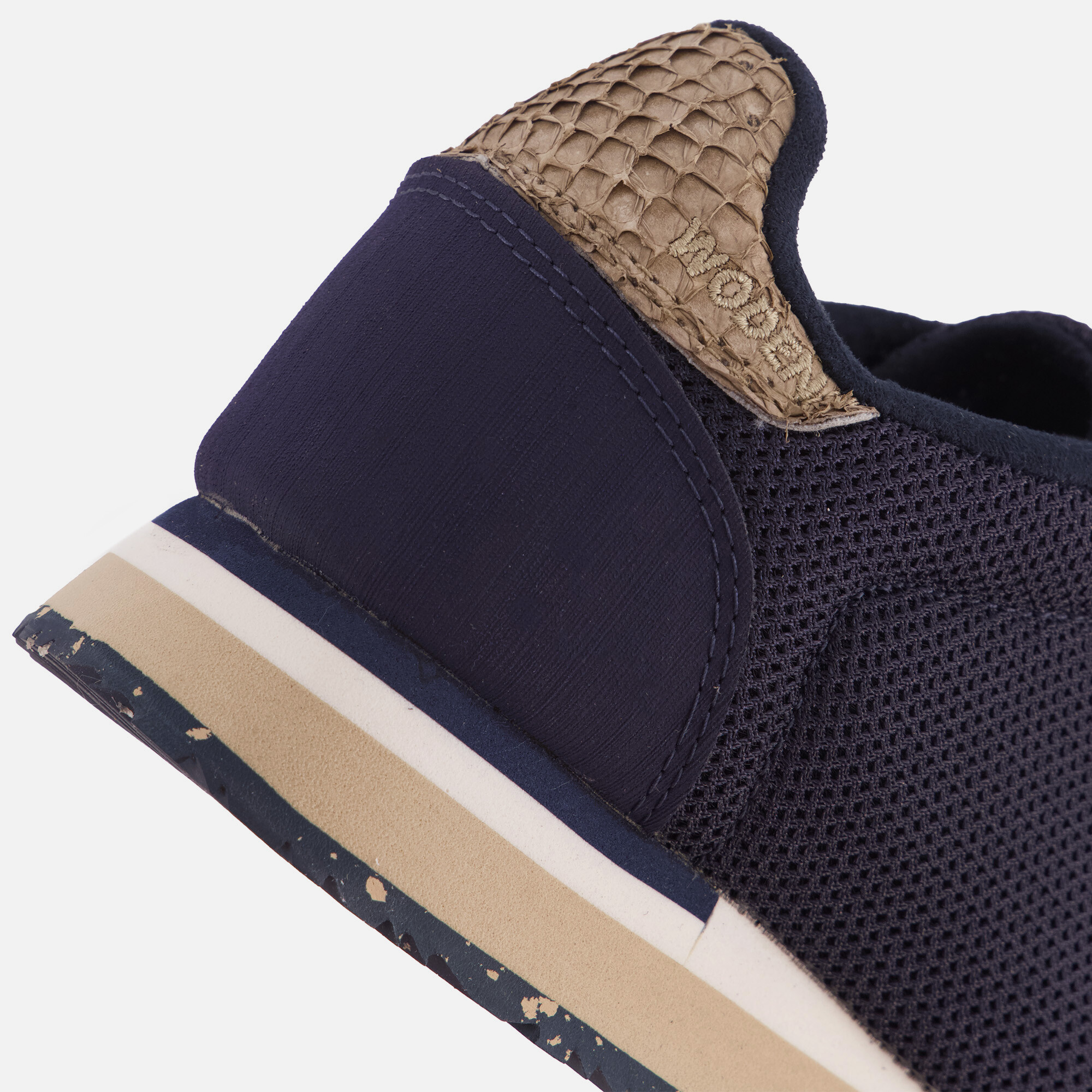Woden Ydun Icon Sneakers blauw Textiel afbeelding 4