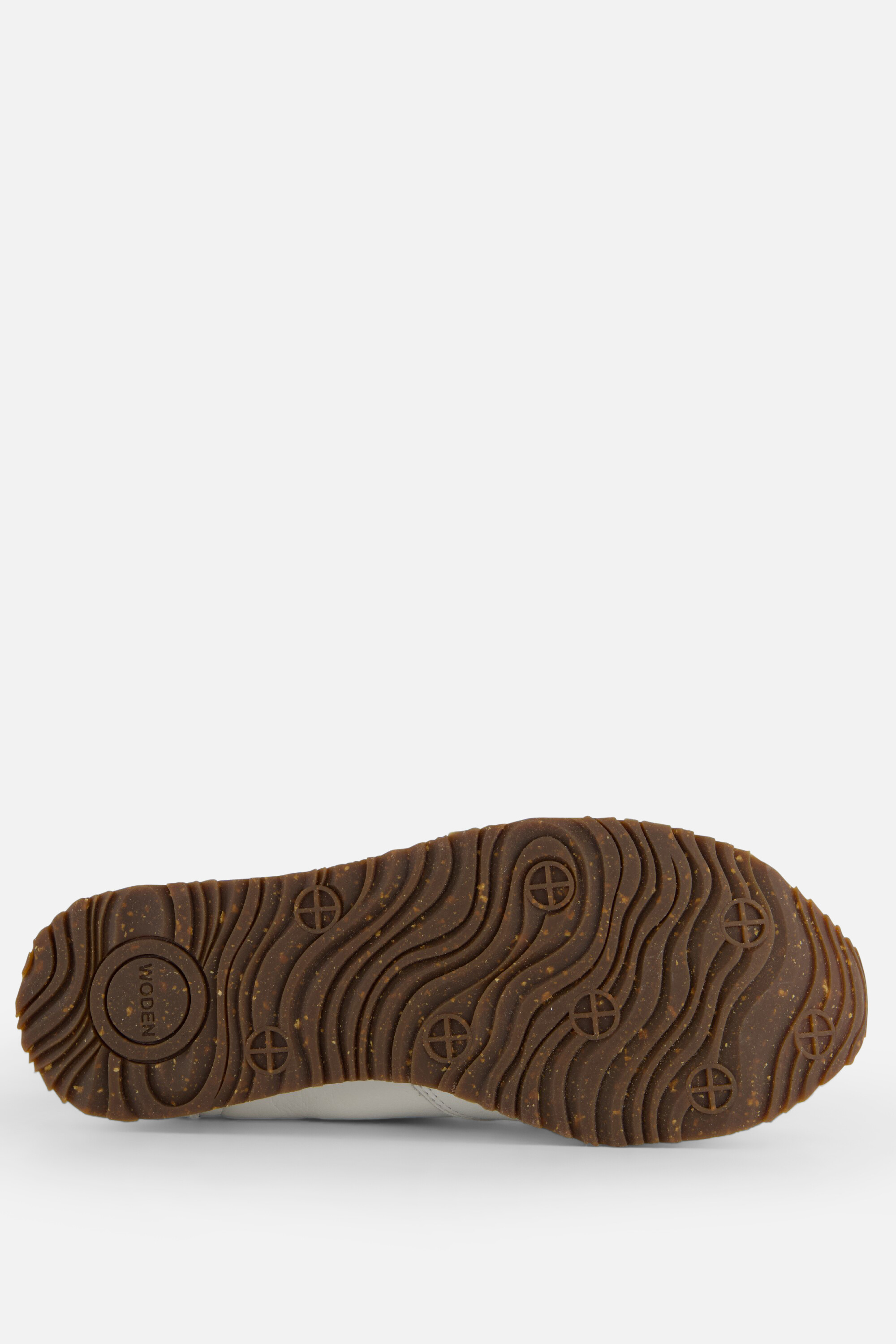 Woden Ydun Zipper Sneakers wit Leer afbeelding 3