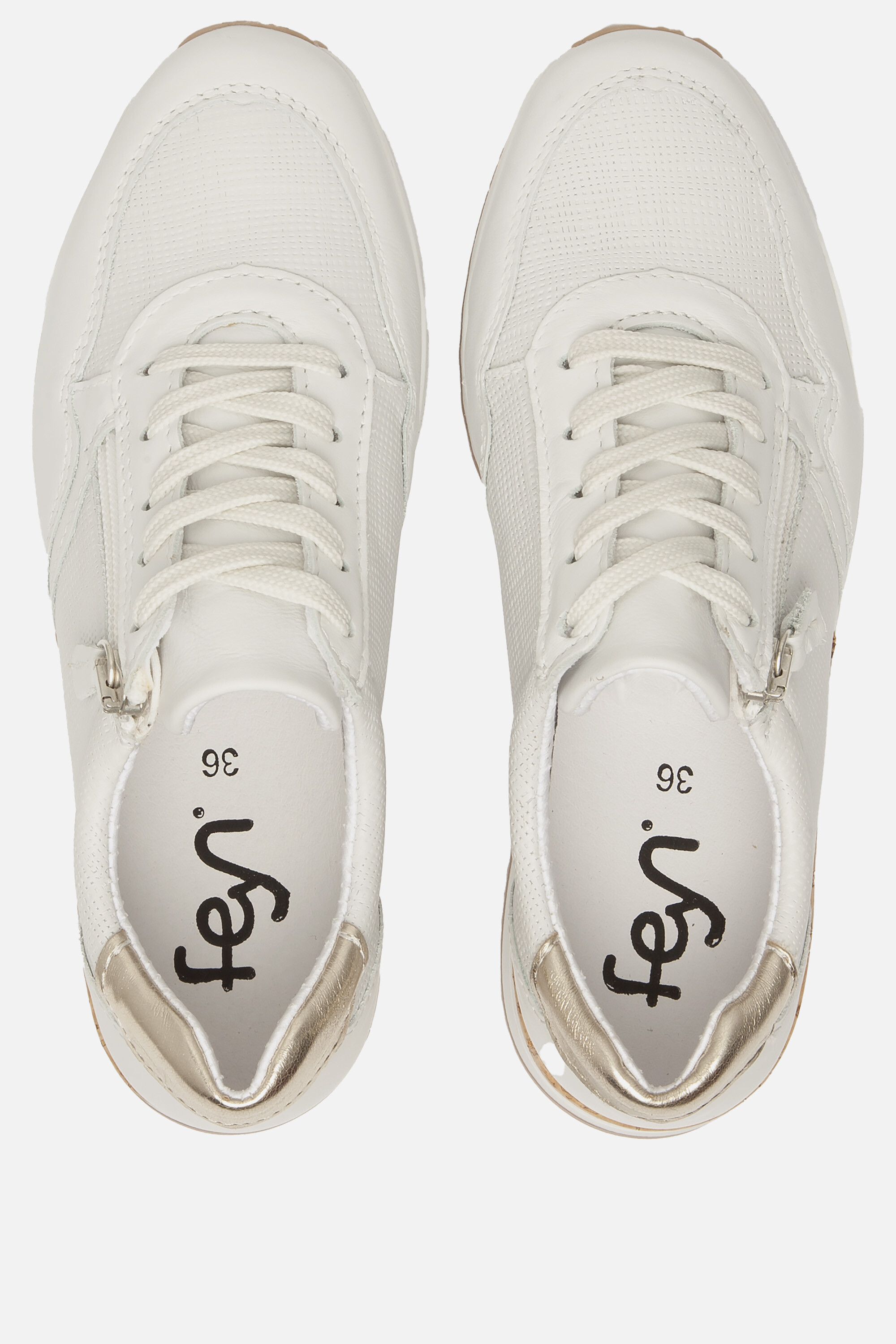 Feyn Claire 18 Sneakers wit Leer afbeelding 2