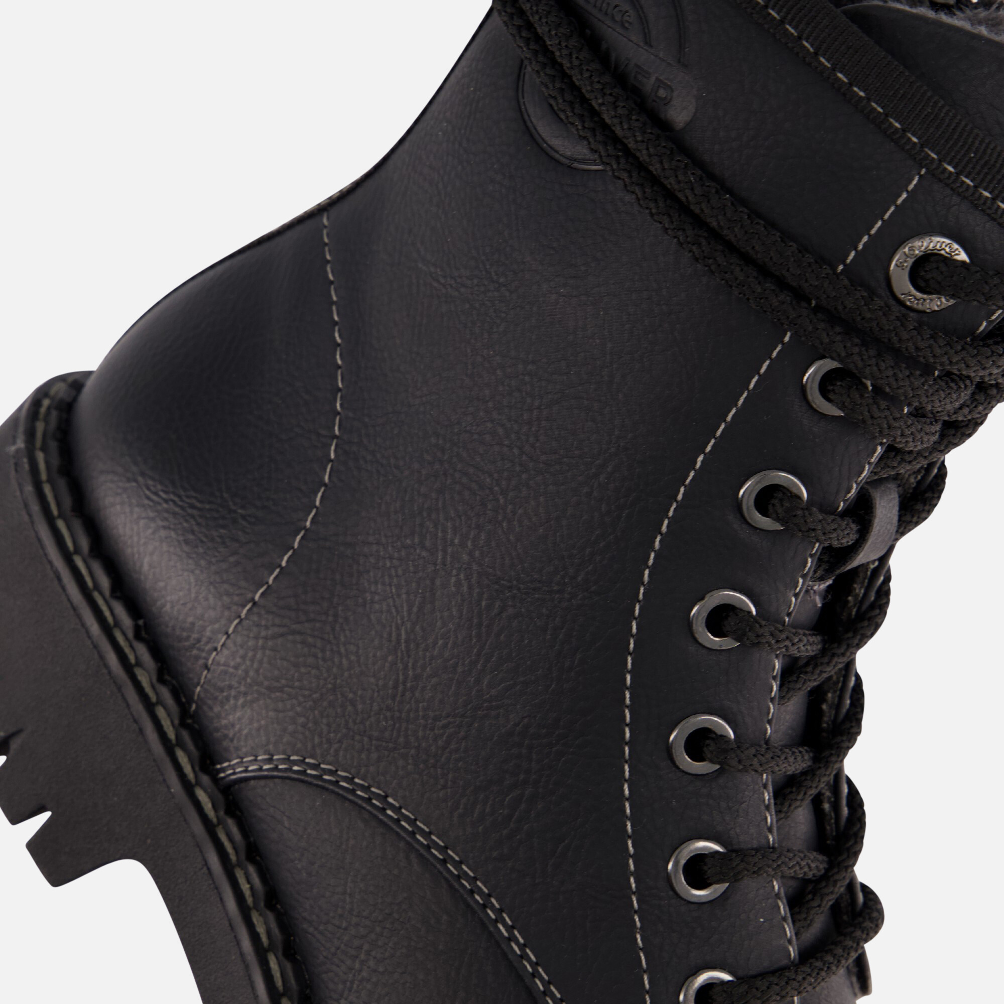 S.Oliver Veterboots zwart Synthetisch afbeelding 4