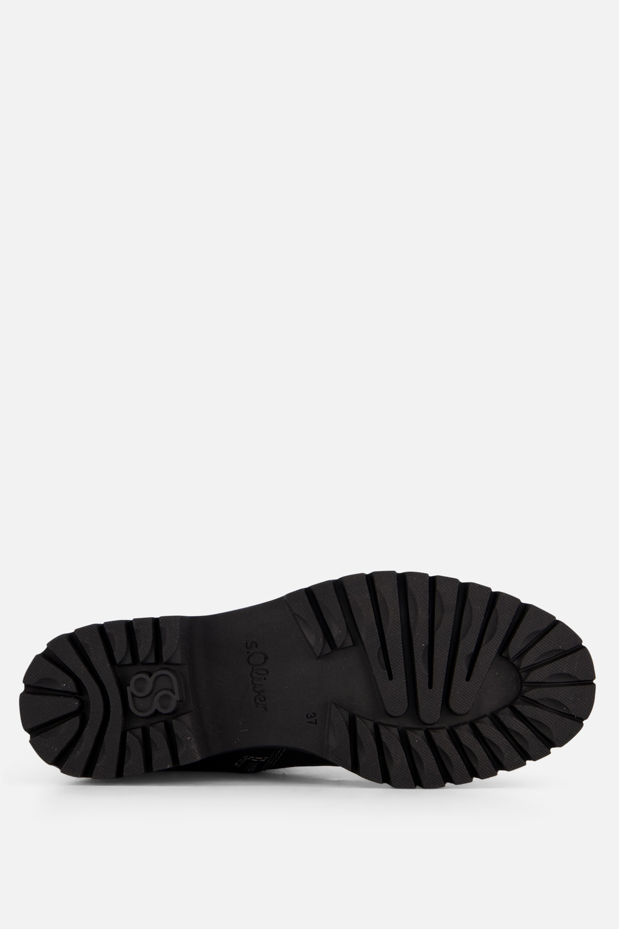 S.Oliver Veterboots zwart Synthetisch afbeelding 3