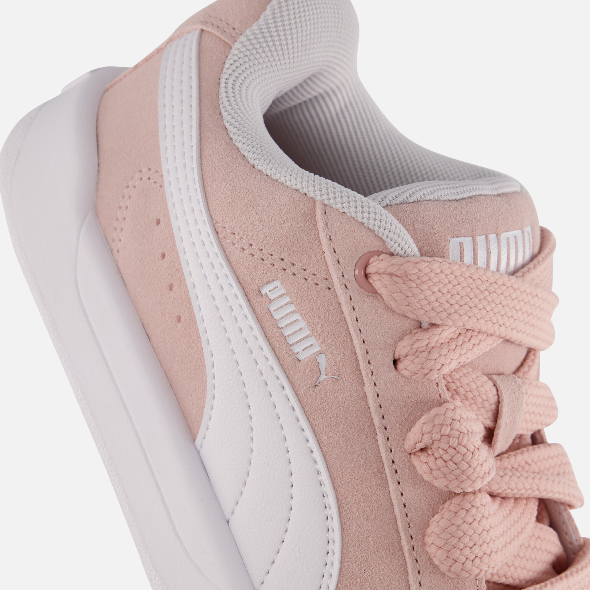 Puma Park Lifestyle Easy Sneakers roze Suede afbeelding 4