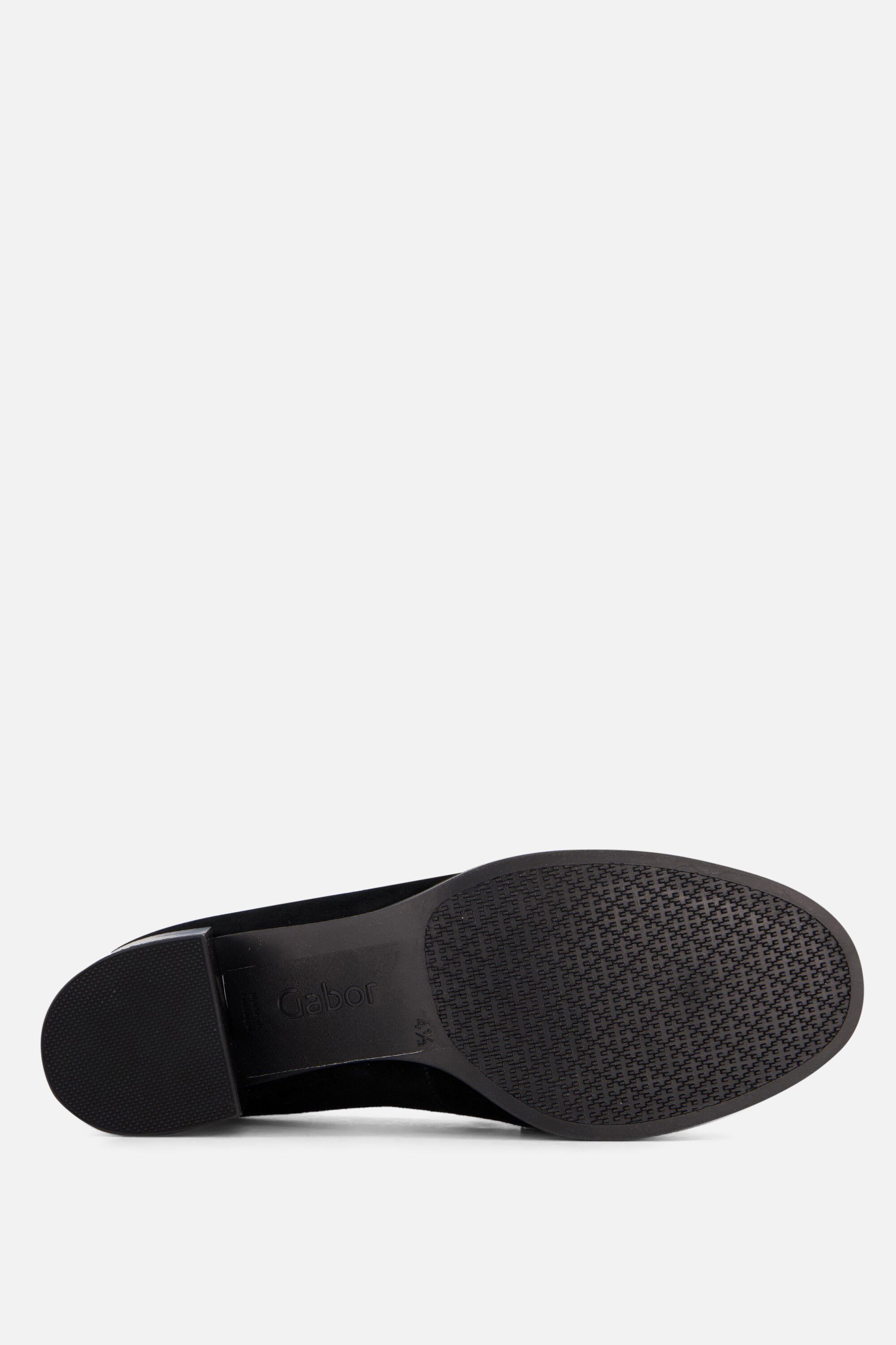 Gabor Trotteur Instappers zwart Suede afbeelding 3