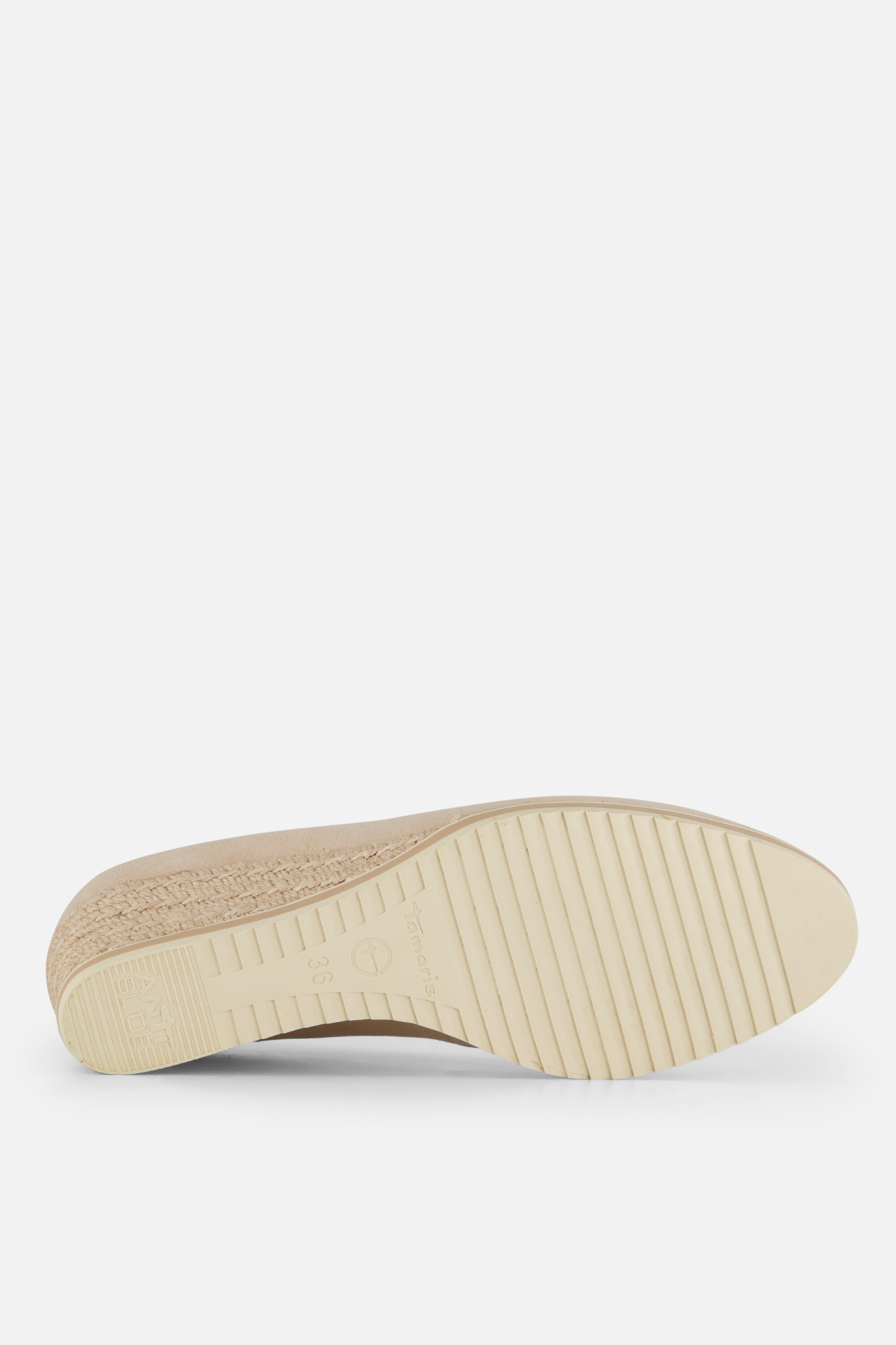 Tamaris Pumps met sleehak beige Leer afbeelding 3