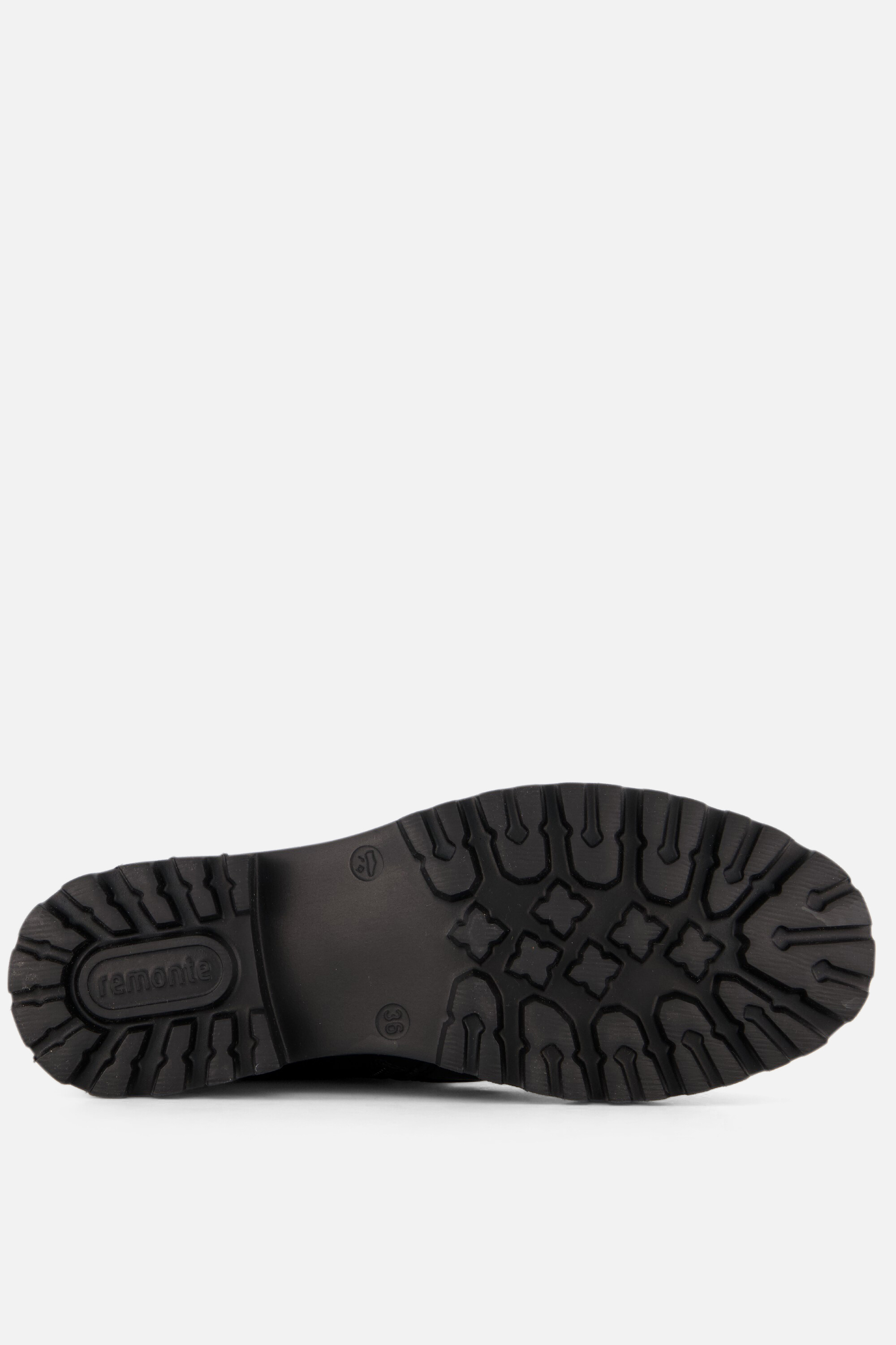 Remonte Veterboots zwart Leer afbeelding 3