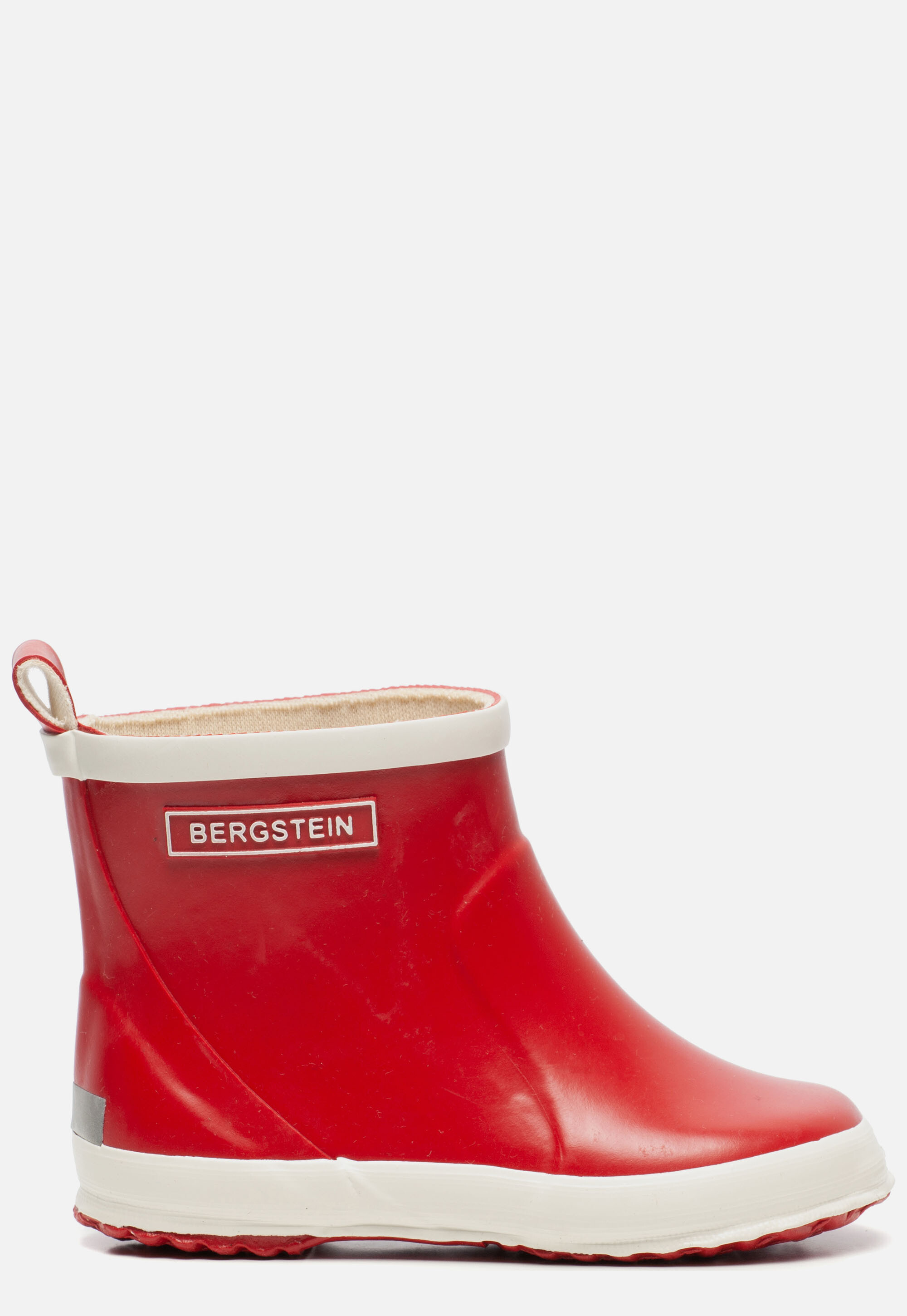 Bergstein Chelseaboot regenlaarzen rood Rubber afbeelding 2