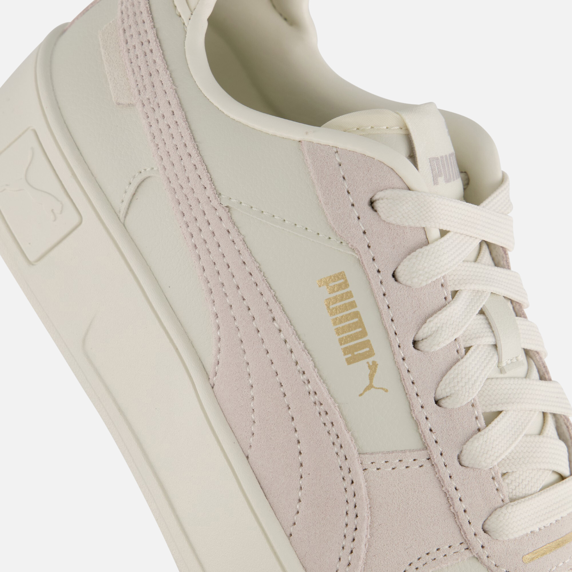 Puma Carina Street Sneakers beige Suede afbeelding 4