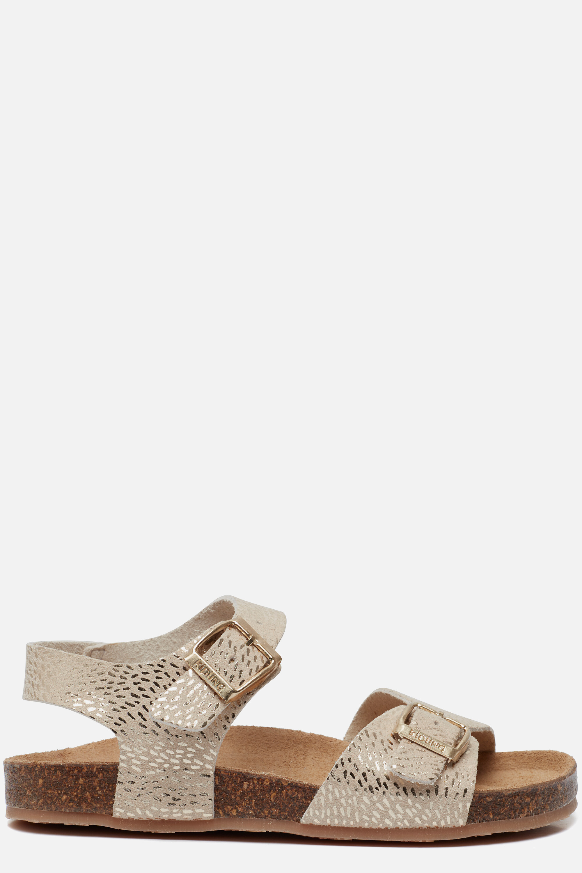 Kipling Pepita 6 Sandalen goud Leer afbeelding 4