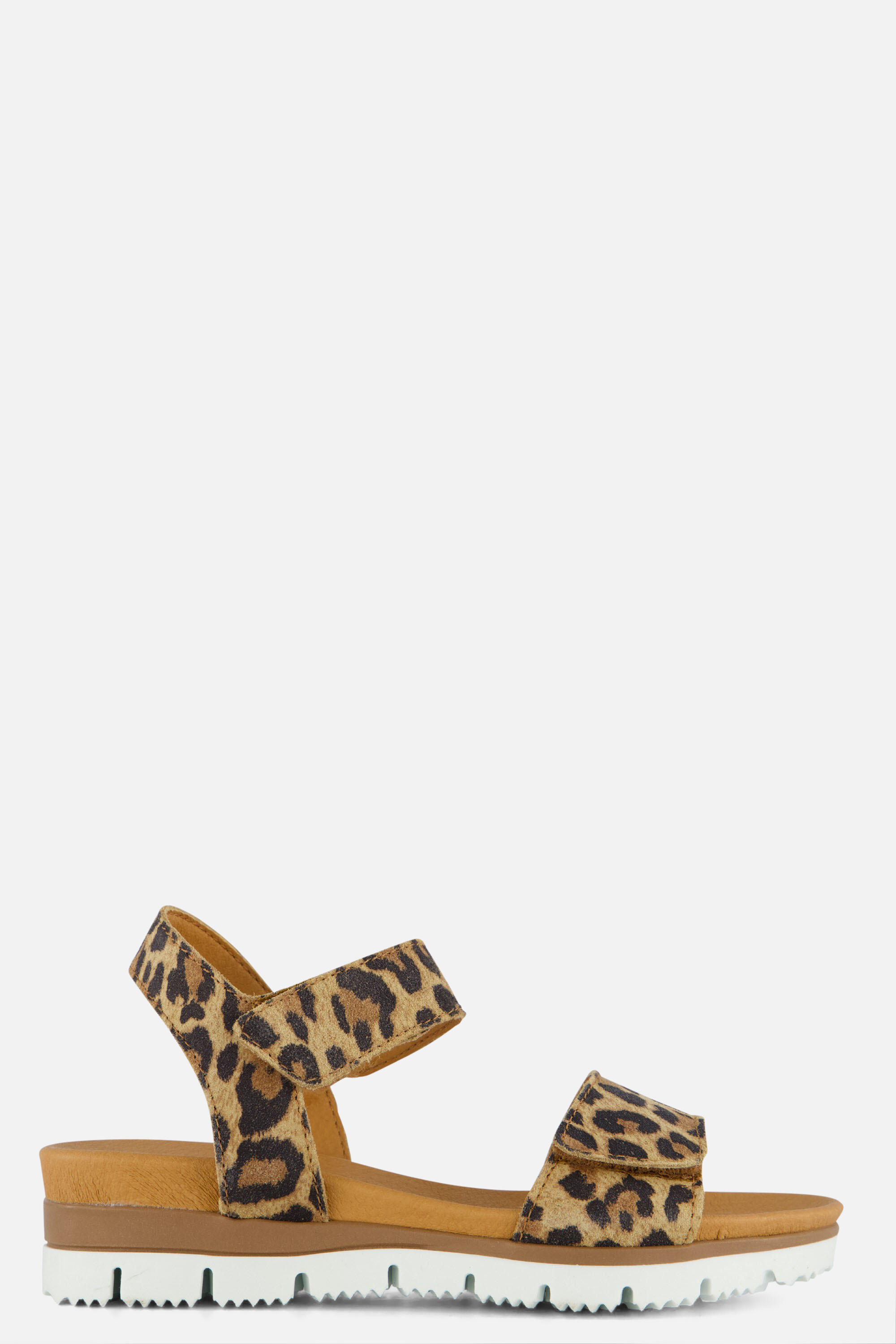 Giga Leopard Sandalen bruin Leer afbeelding 4
