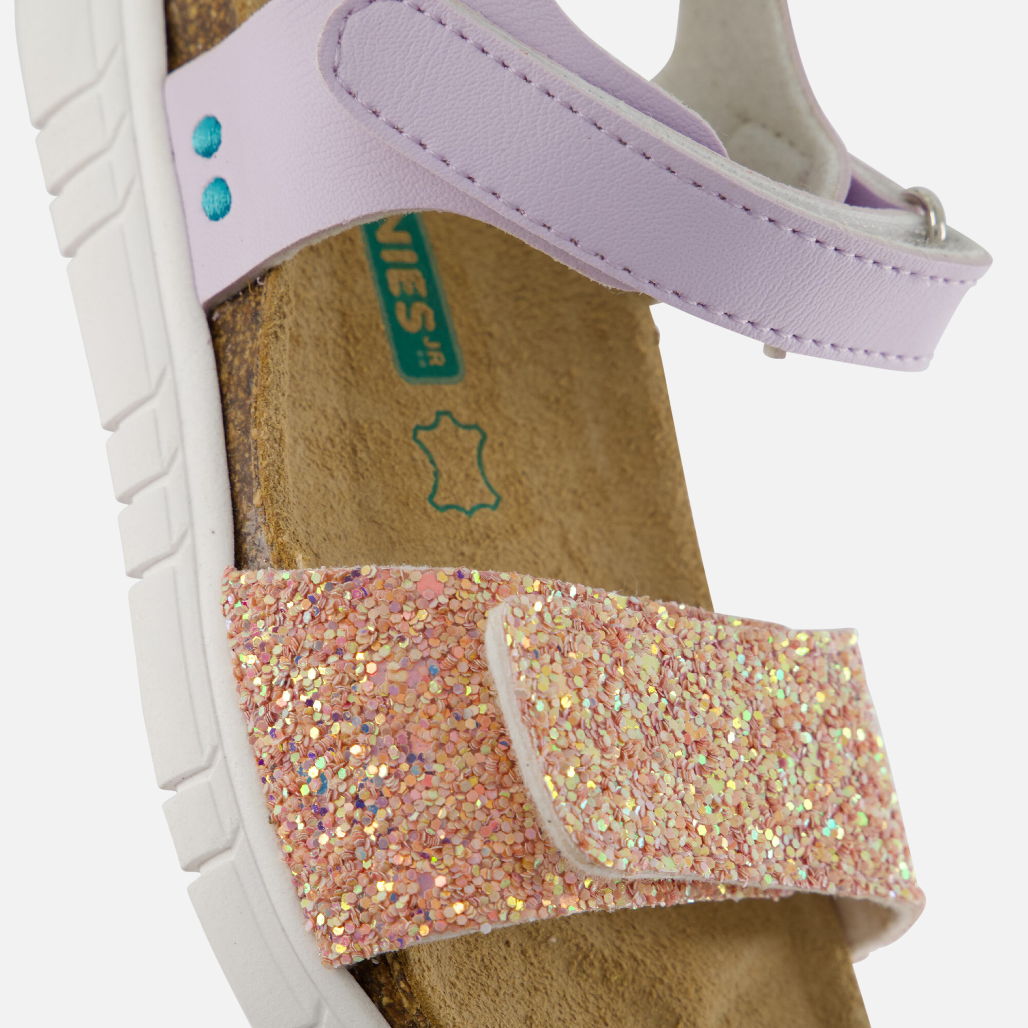 BunniesJR Bregje Beach Sandalen roze Imitatieleer afbeelding 3