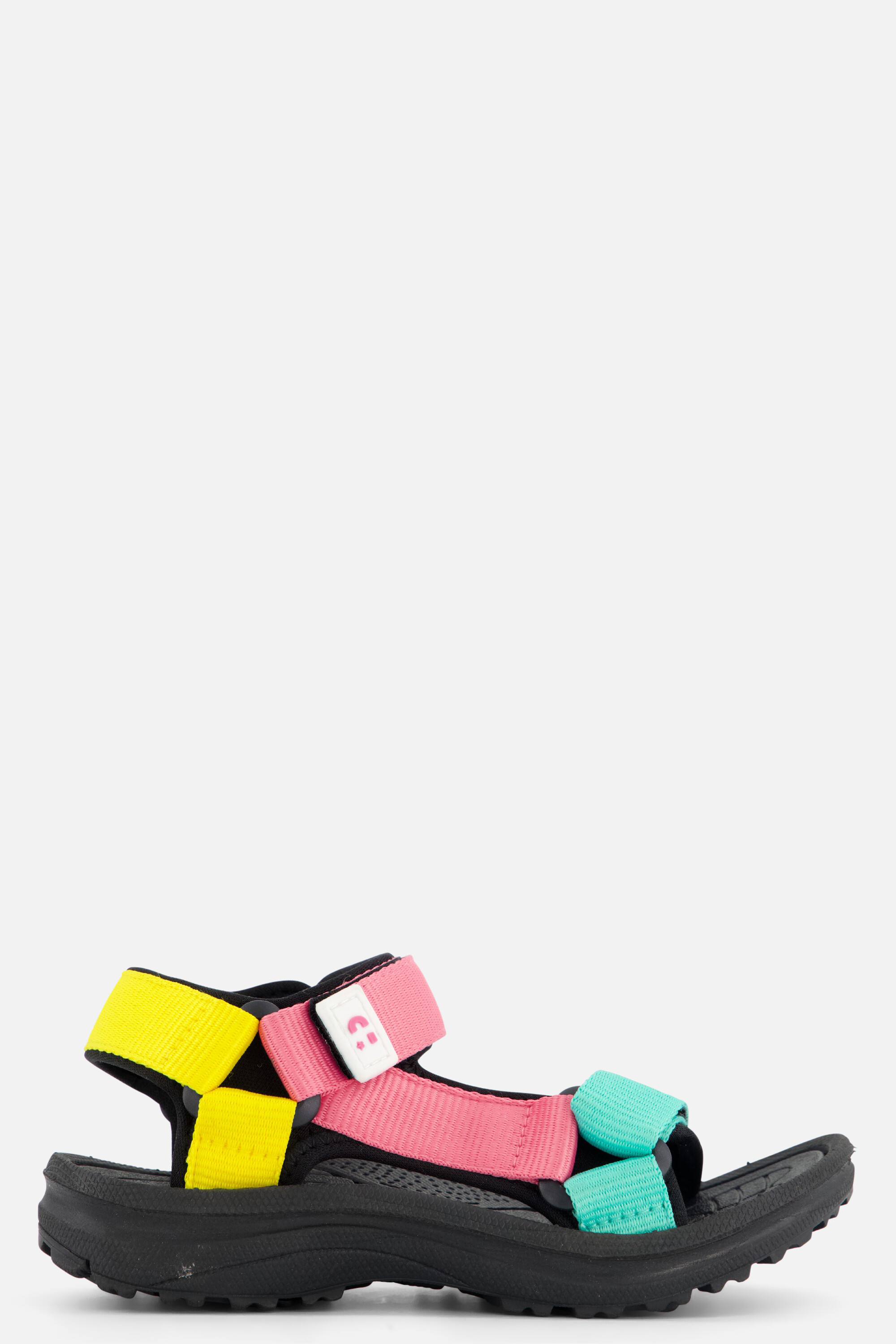 Muyters Sandalen zwart Textiel afbeelding 4