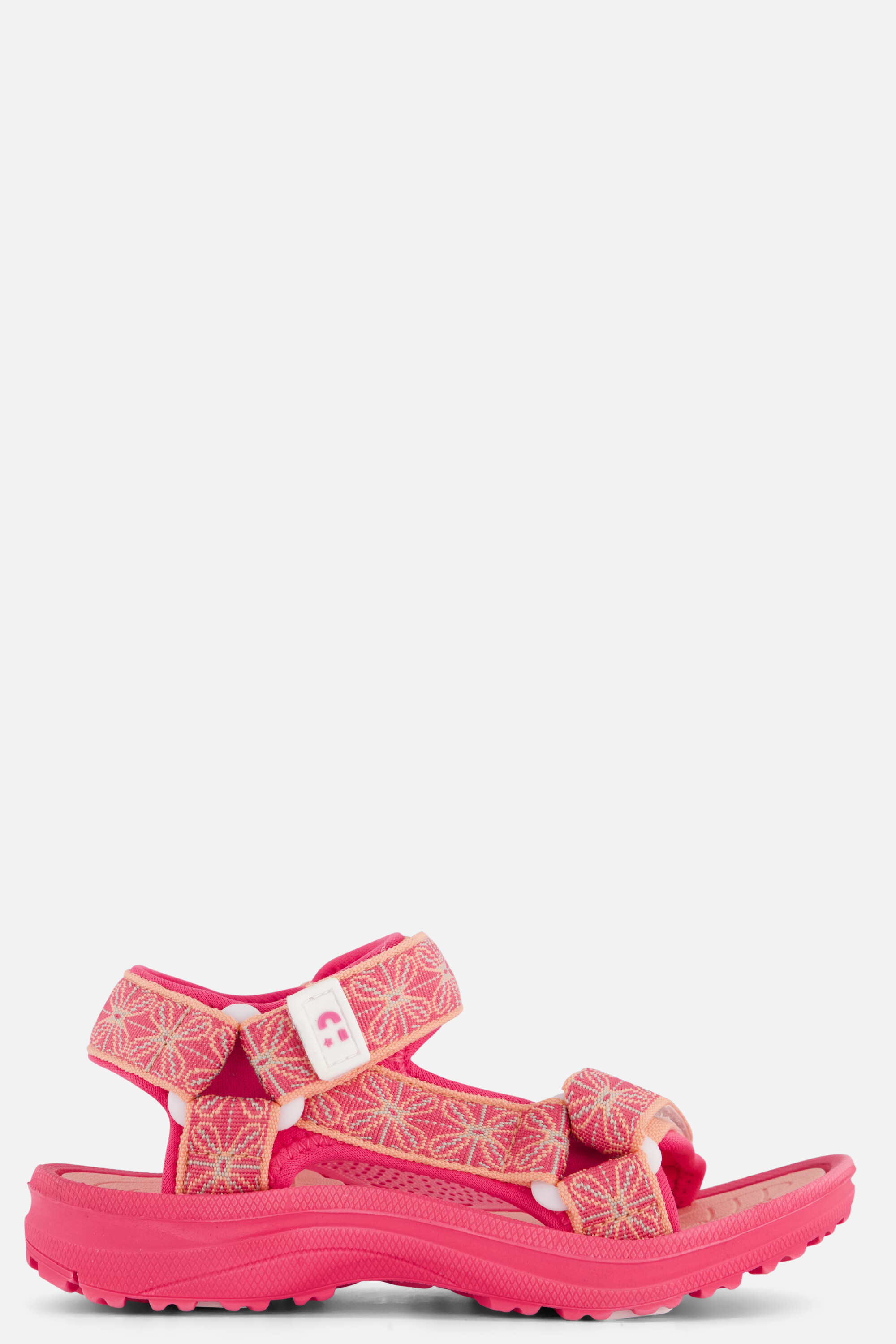 Muyters Sandalen roze Textiel afbeelding 4