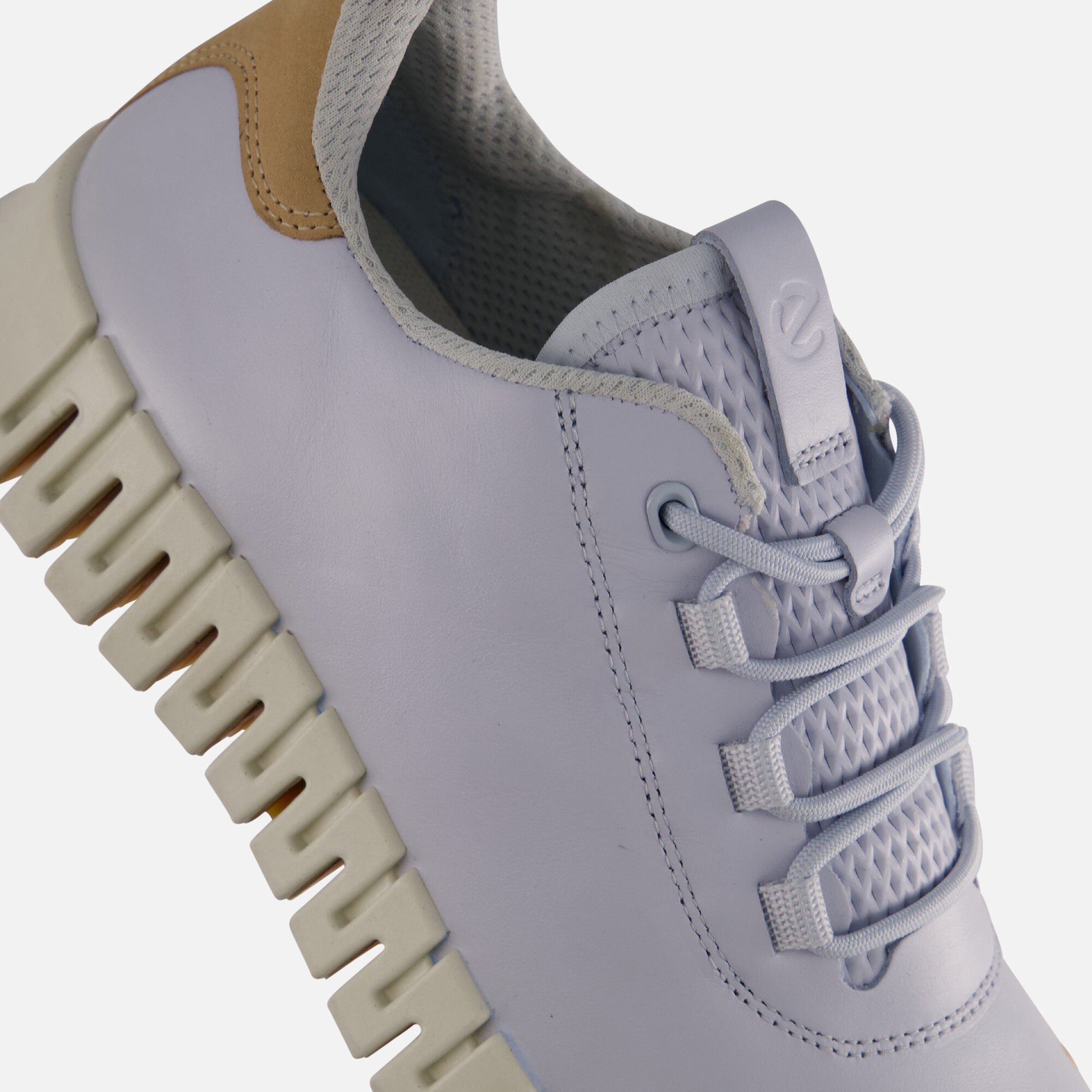 Ecco Gruuv W Sneakers blauw Leer afbeelding 4